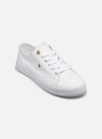 Niedrige Sneaker TH FOXING SNEAKER CA damen weiß
