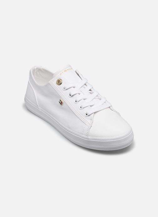 Tommy Hilfiger Lage sneakers TH FOXING SNEAKER CA dames wit