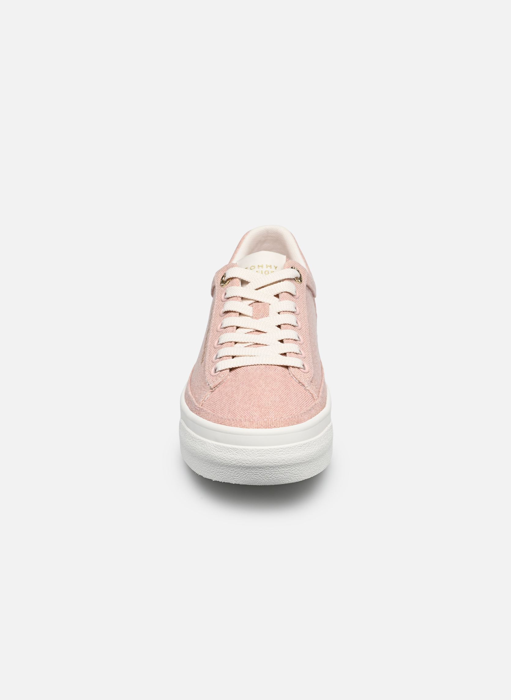 Baskets basses TH FOXING PLATFORM W femme rose Tommy Hilfiger Baskets basses TH FOXING PLATFORM W femme rose PINK