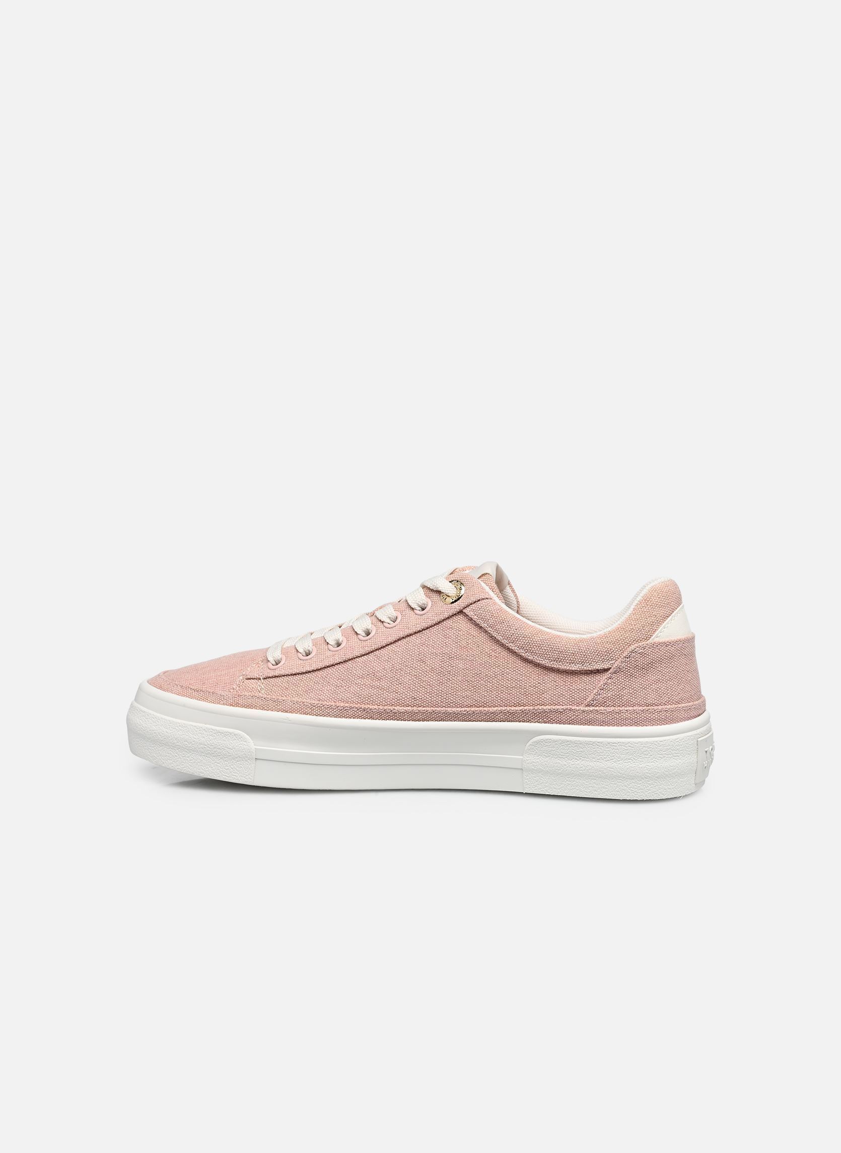 Baskets basses TH FOXING PLATFORM W femme rose Tommy Hilfiger Baskets basses TH FOXING PLATFORM W femme rose PINK