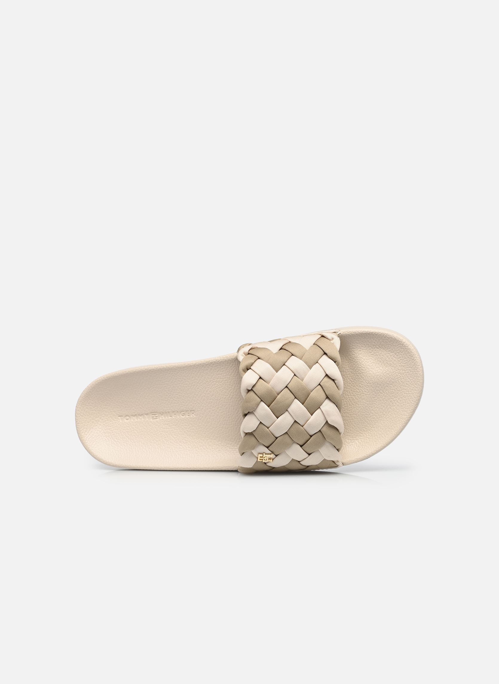 Strandsandalen TH BRAIDED POOL SLID damen beige Tommy Hilfiger Strandsandalen TH BRAIDED POOL SLID damen beige BEIGE