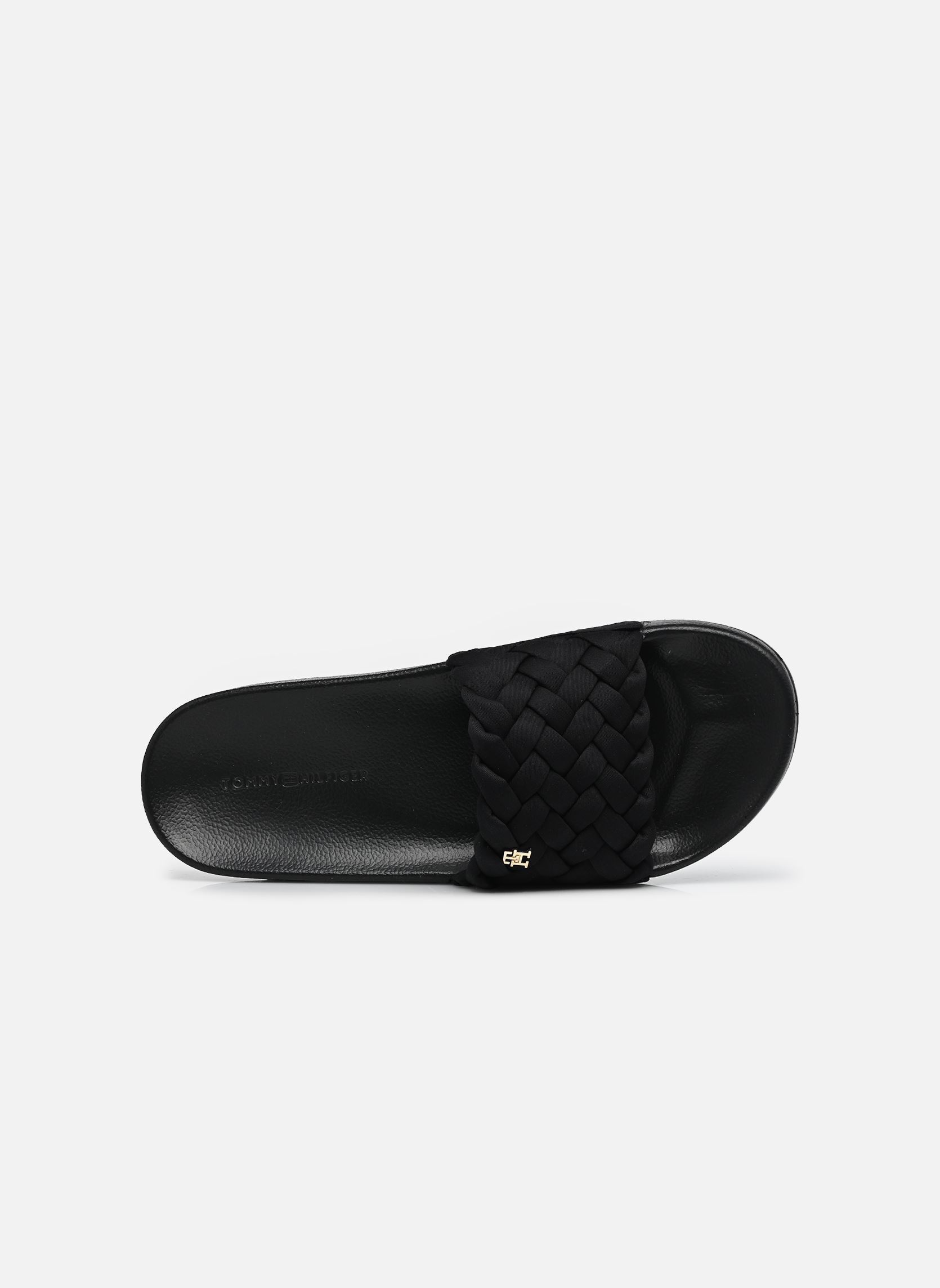Strandsandalen TH BRAIDED POOL SLID damen schwarz Tommy Hilfiger Strandsandalen TH BRAIDED POOL SLID damen schwarz BLACK