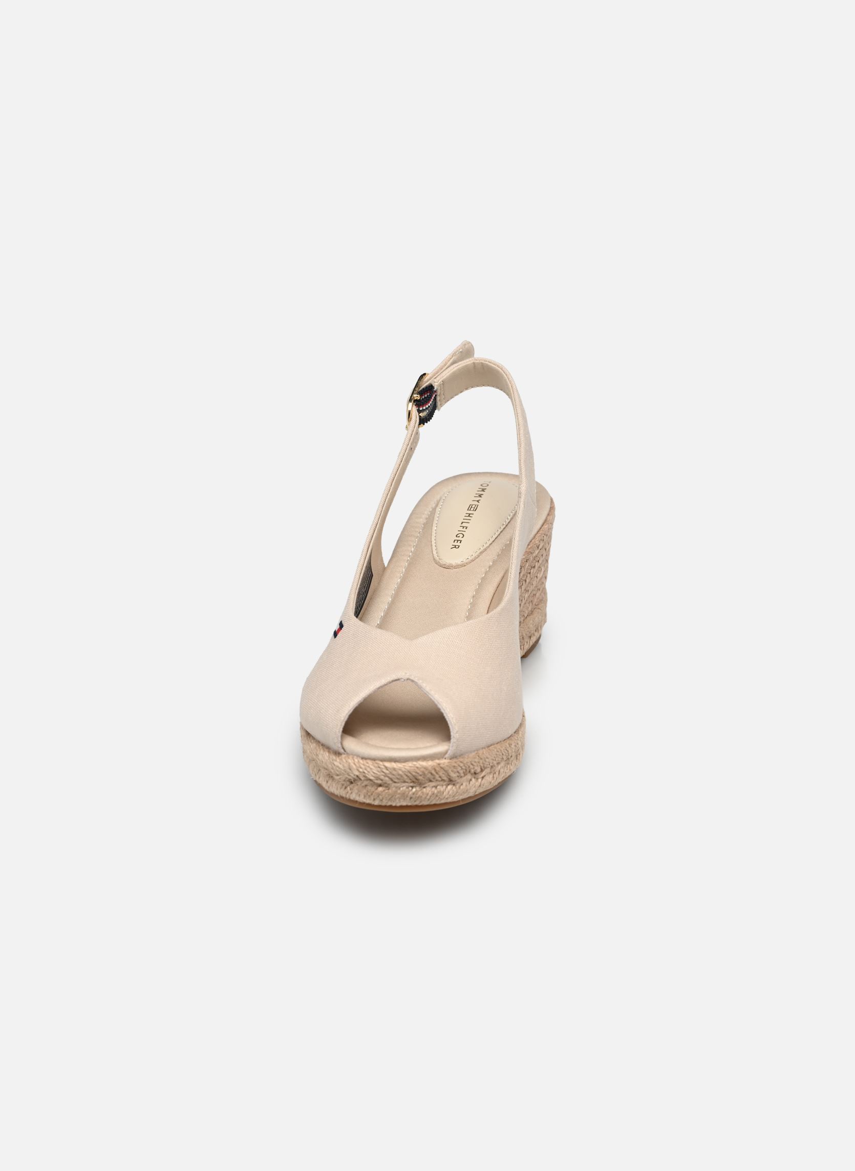 Keil- und Plateau-Espadrilles MID WEDGE ESPAD SLIN damen beige Tommy Hilfiger Keil- und Plateau-Espadrilles MID WEDGE ESPAD SLIN damen beige BEIGE