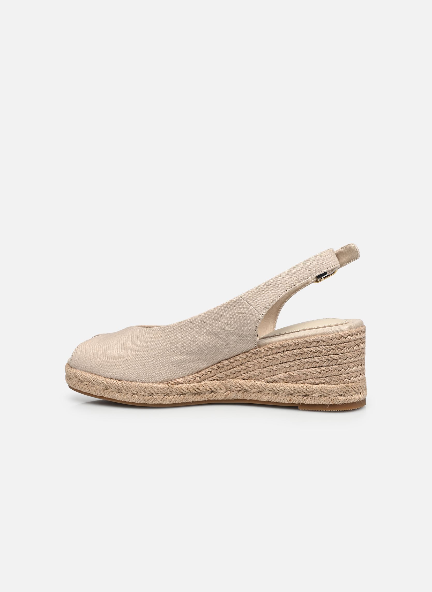 Keil- und Plateau-Espadrilles MID WEDGE ESPAD SLIN damen beige Tommy Hilfiger Keil- und Plateau-Espadrilles MID WEDGE ESPAD SLIN damen beige BEIGE