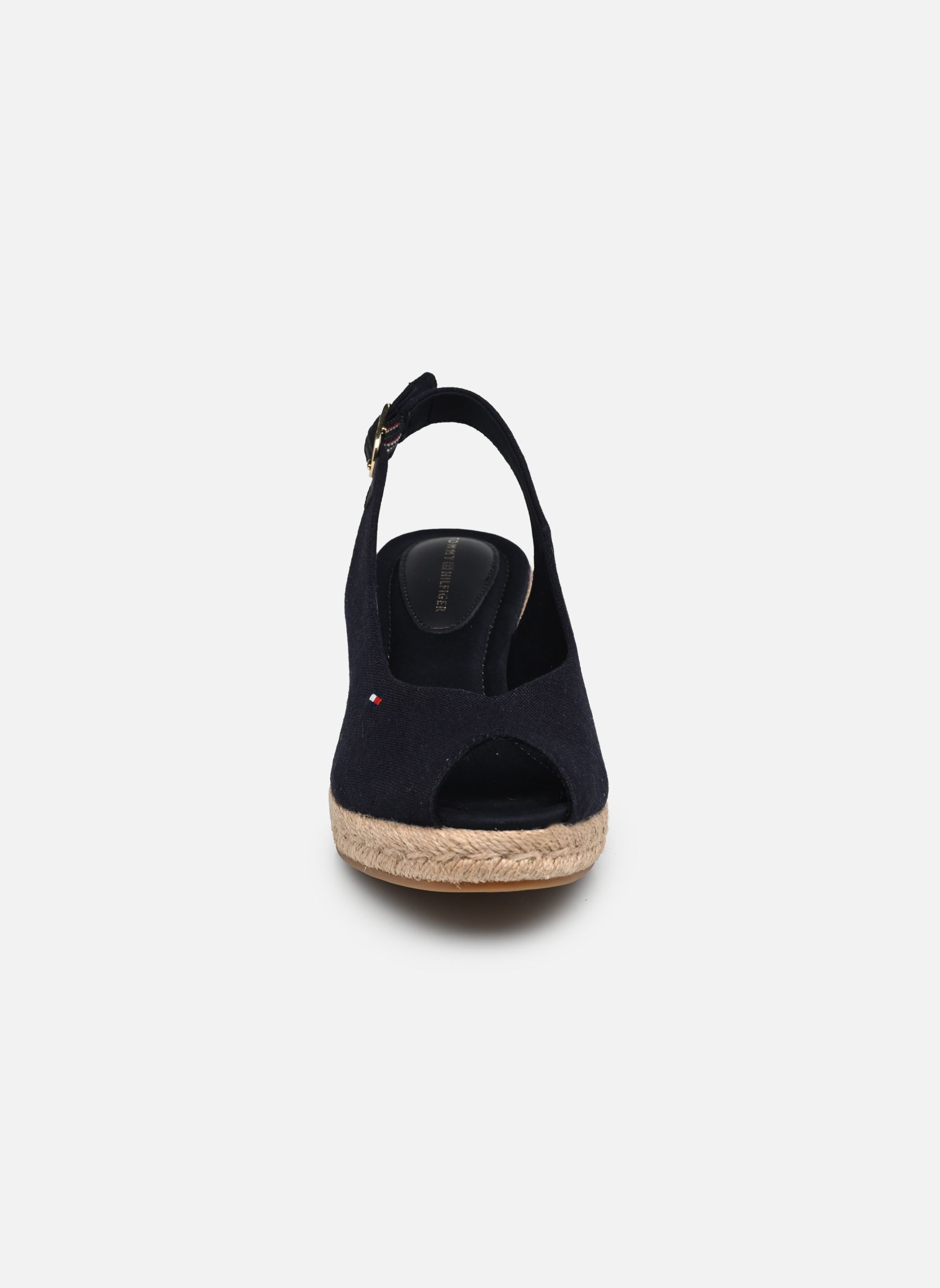 Keil- und Plateau-Espadrilles MID WEDGE ESPAD SLIN damen blau Tommy Hilfiger Keil- und Plateau-Espadrilles MID WEDGE ESPAD SLIN damen blau BLUE