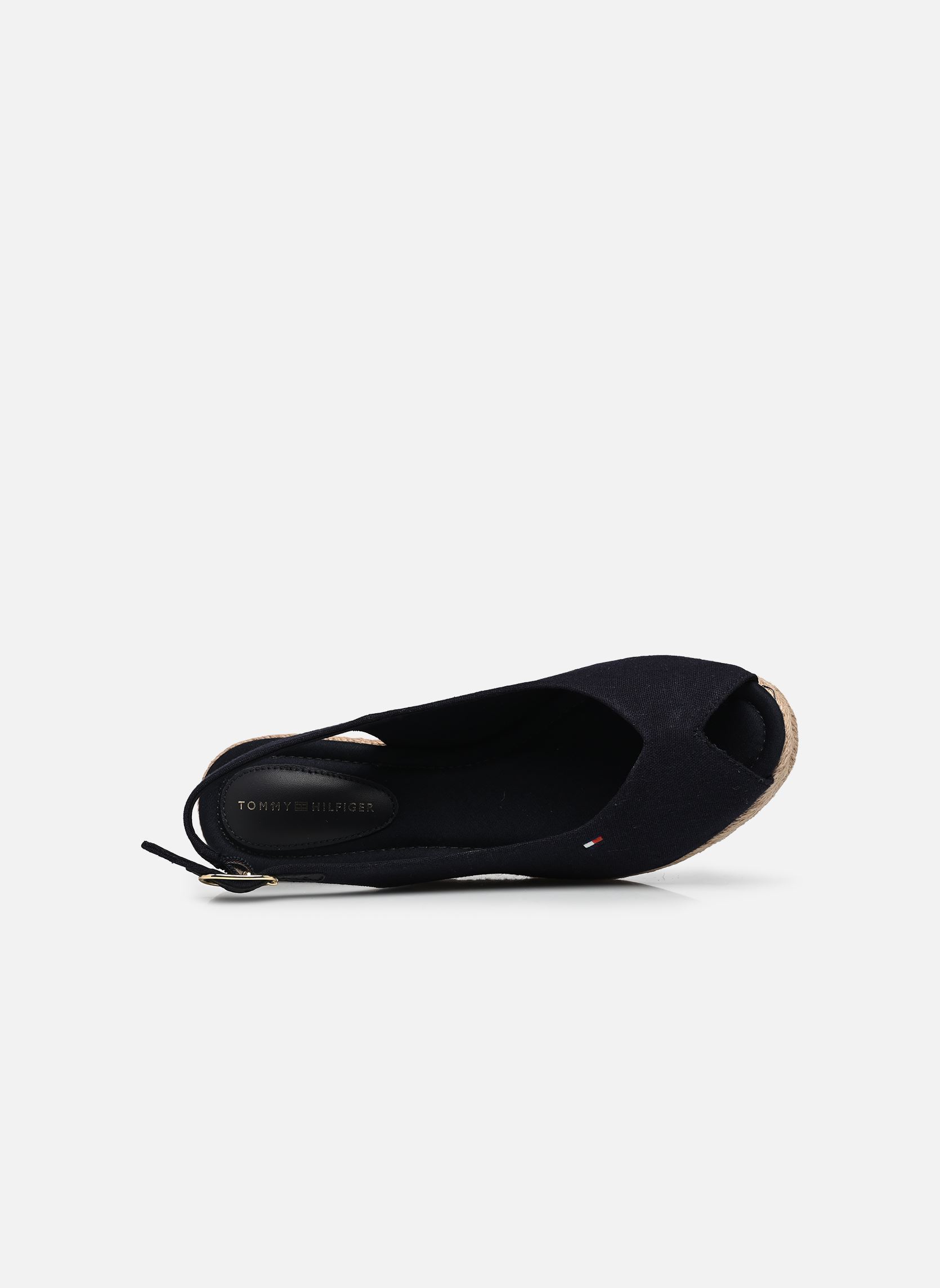 Keil- und Plateau-Espadrilles MID WEDGE ESPAD SLIN damen blau Tommy Hilfiger Keil- und Plateau-Espadrilles MID WEDGE ESPAD SLIN damen blau BLUE