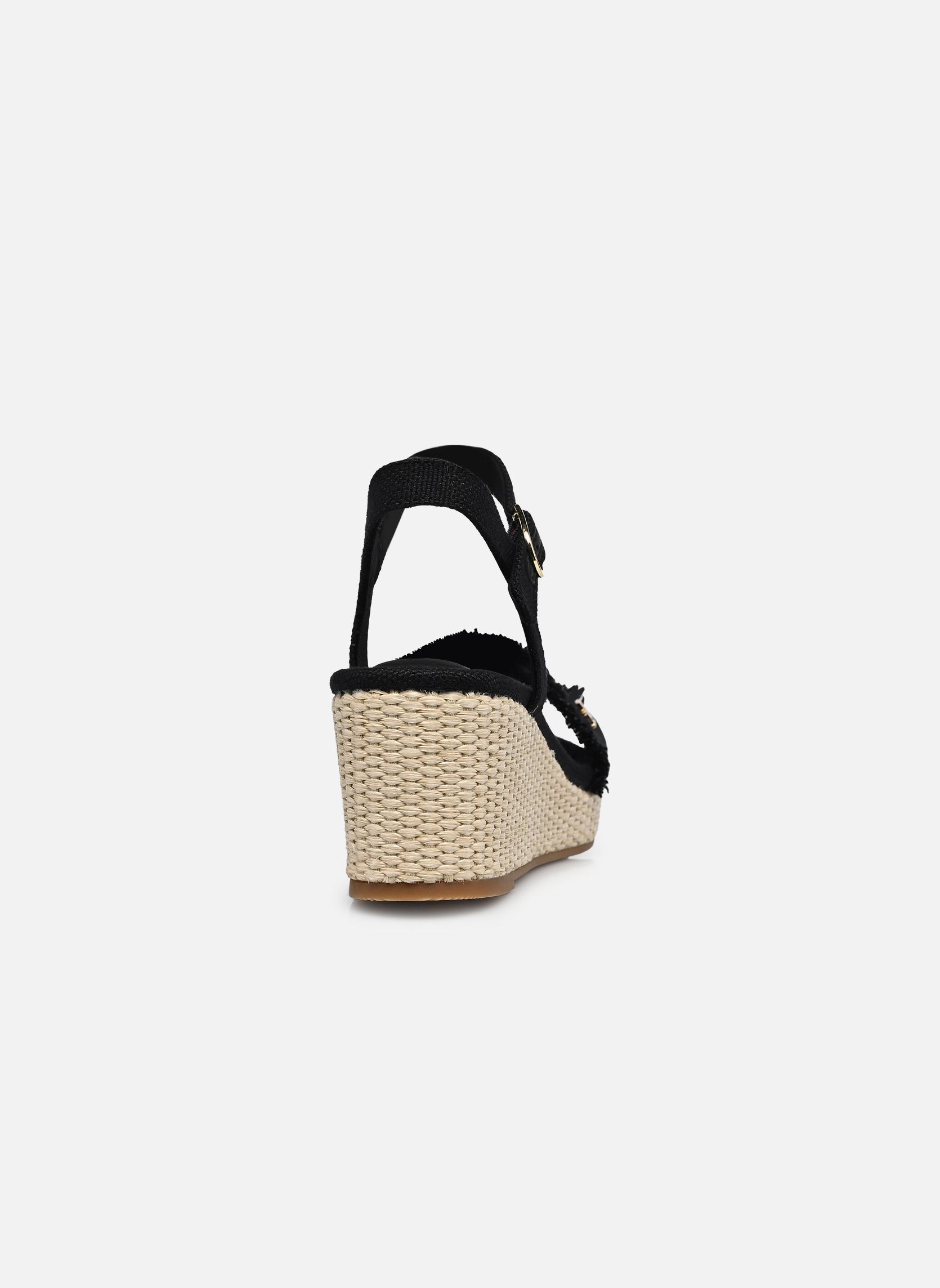 Keil- und Plateau-Espadrilles MID WOVEN WEDGE ESPA damen schwarz Tommy Hilfiger Keil- und Plateau-Espadrilles MID WOVEN WEDGE ESPA damen schwarz BLACK