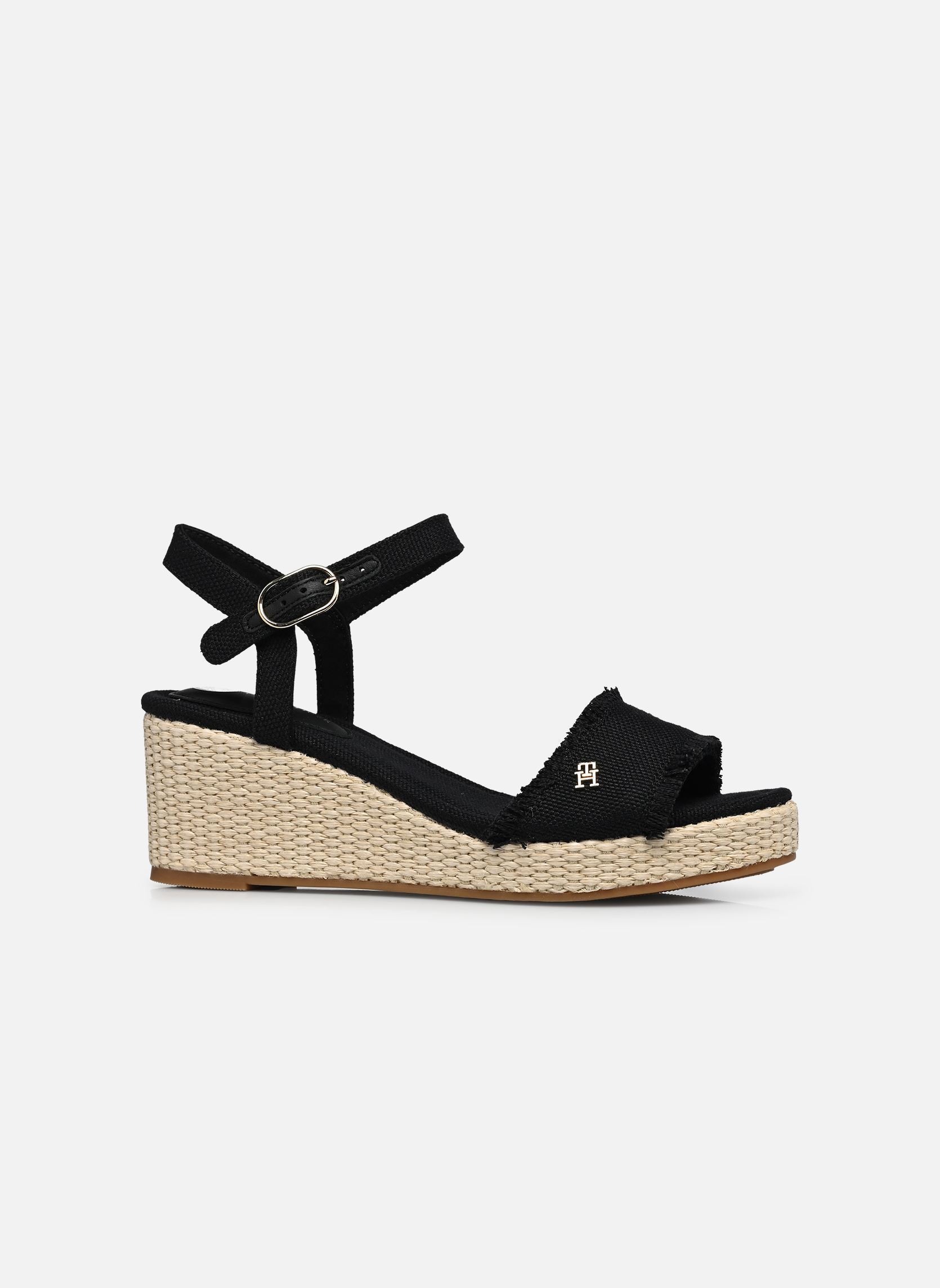Keil- und Plateau-Espadrilles MID WOVEN WEDGE ESPA damen schwarz Tommy Hilfiger Keil- und Plateau-Espadrilles MID WOVEN WEDGE ESPA damen schwarz BLACK