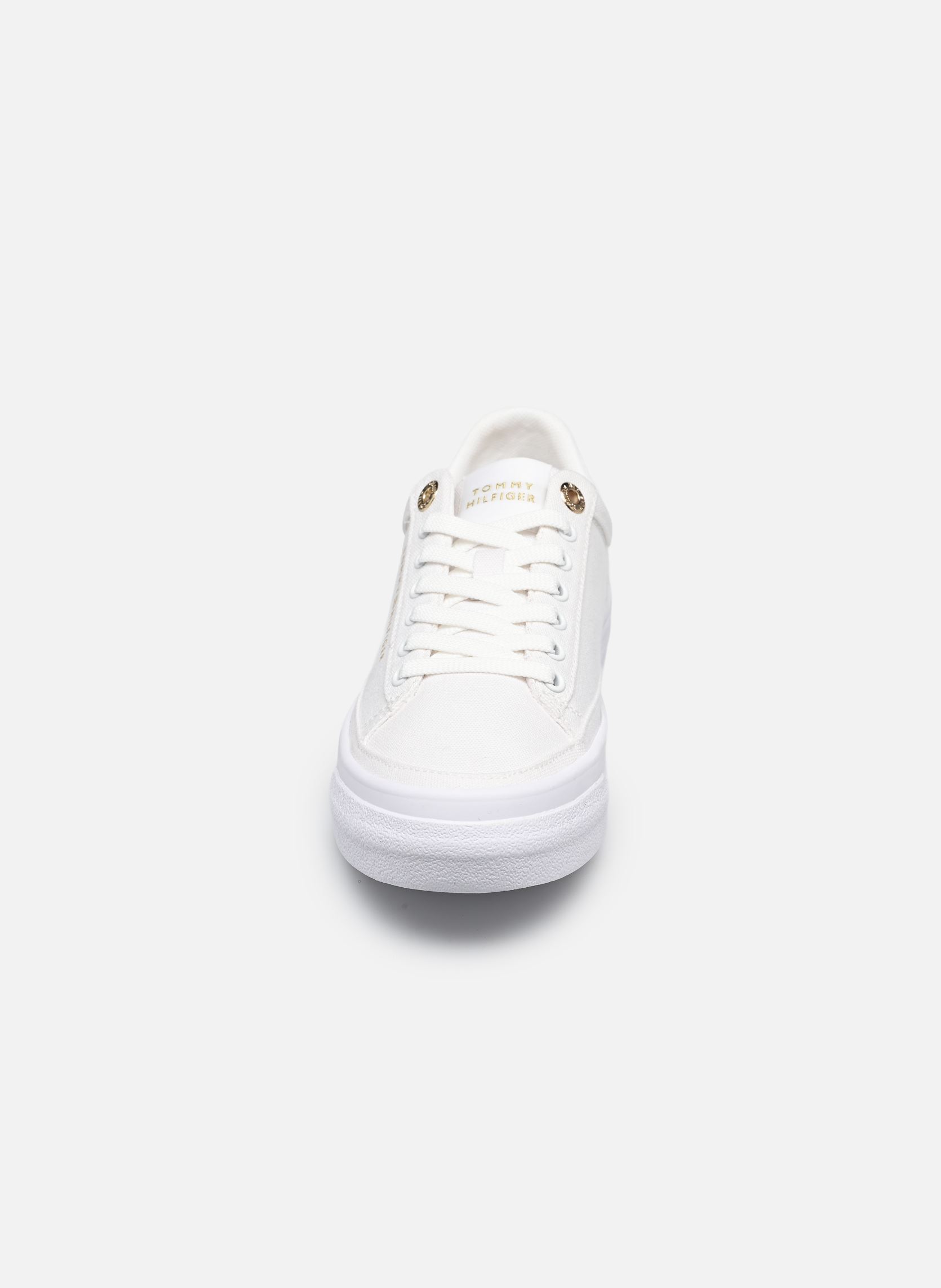 Lage sneakers TH FOXING PLATFORM C dames wit Tommy Hilfiger Lage sneakers TH FOXING PLATFORM C dames wit WHITE