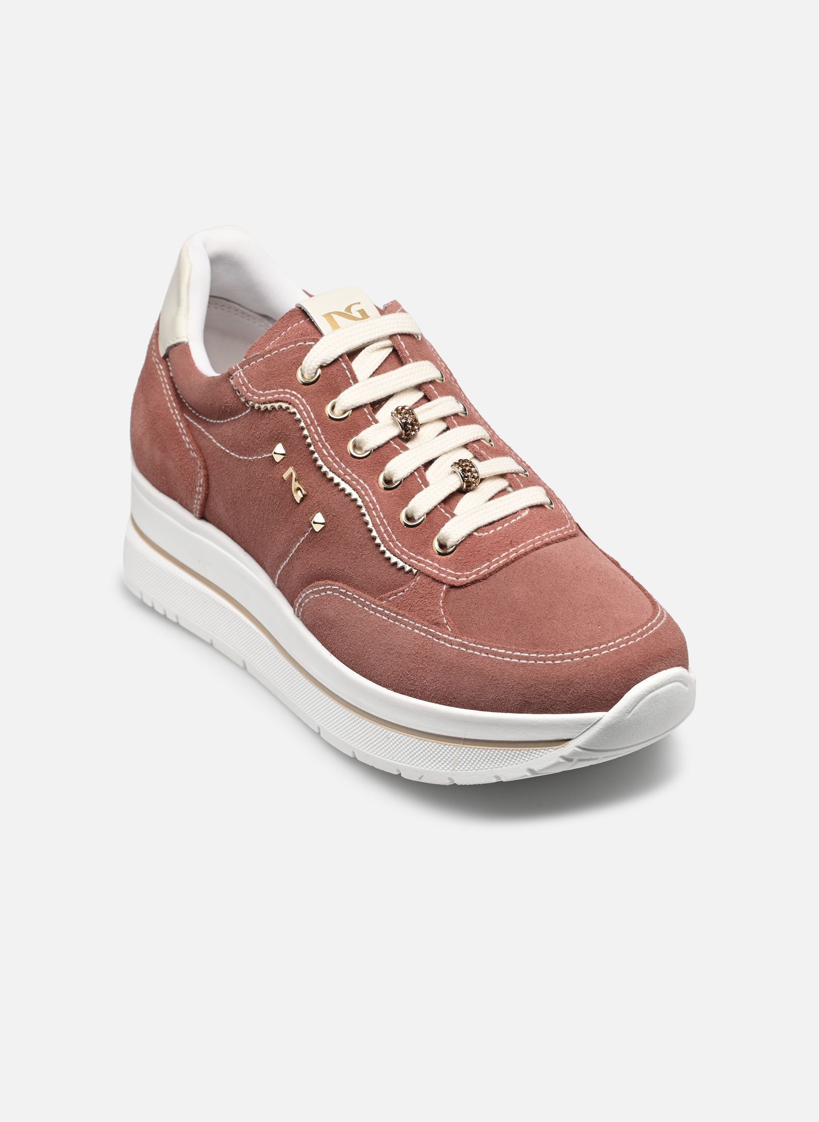 Baskets basses E615200D femme rose NeroGiardini Baskets basses E615200D femme rose 671
