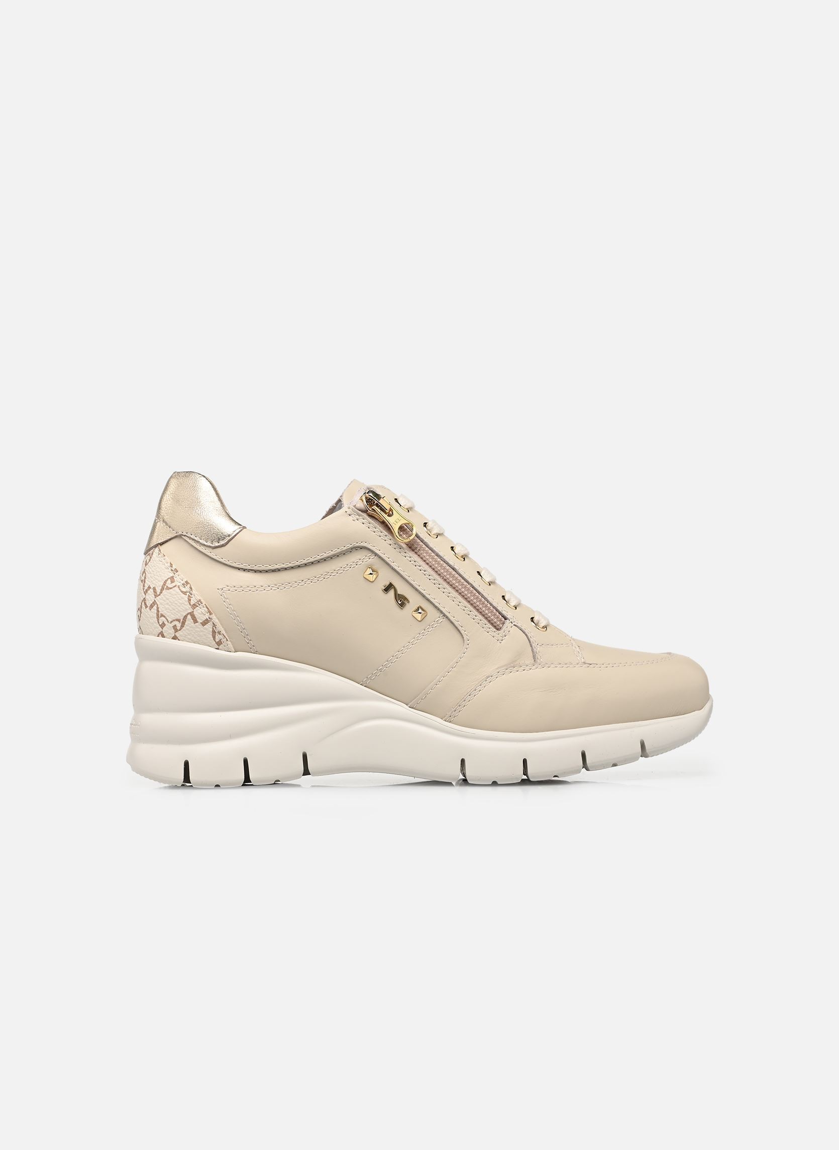 Baskets basses E615221D femme beige NeroGiardini Baskets basses E615221D femme beige 710