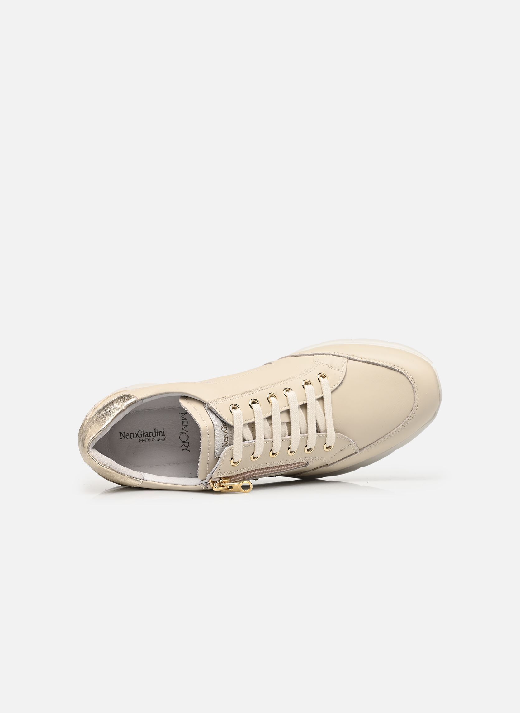 Baskets basses E615221D femme beige NeroGiardini Baskets basses E615221D femme beige 710