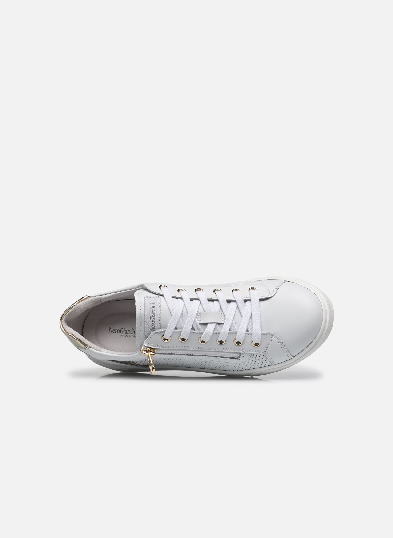 Baskets basses E615252D femme blanc NeroGiardini Baskets basses E615252D femme blanc 707