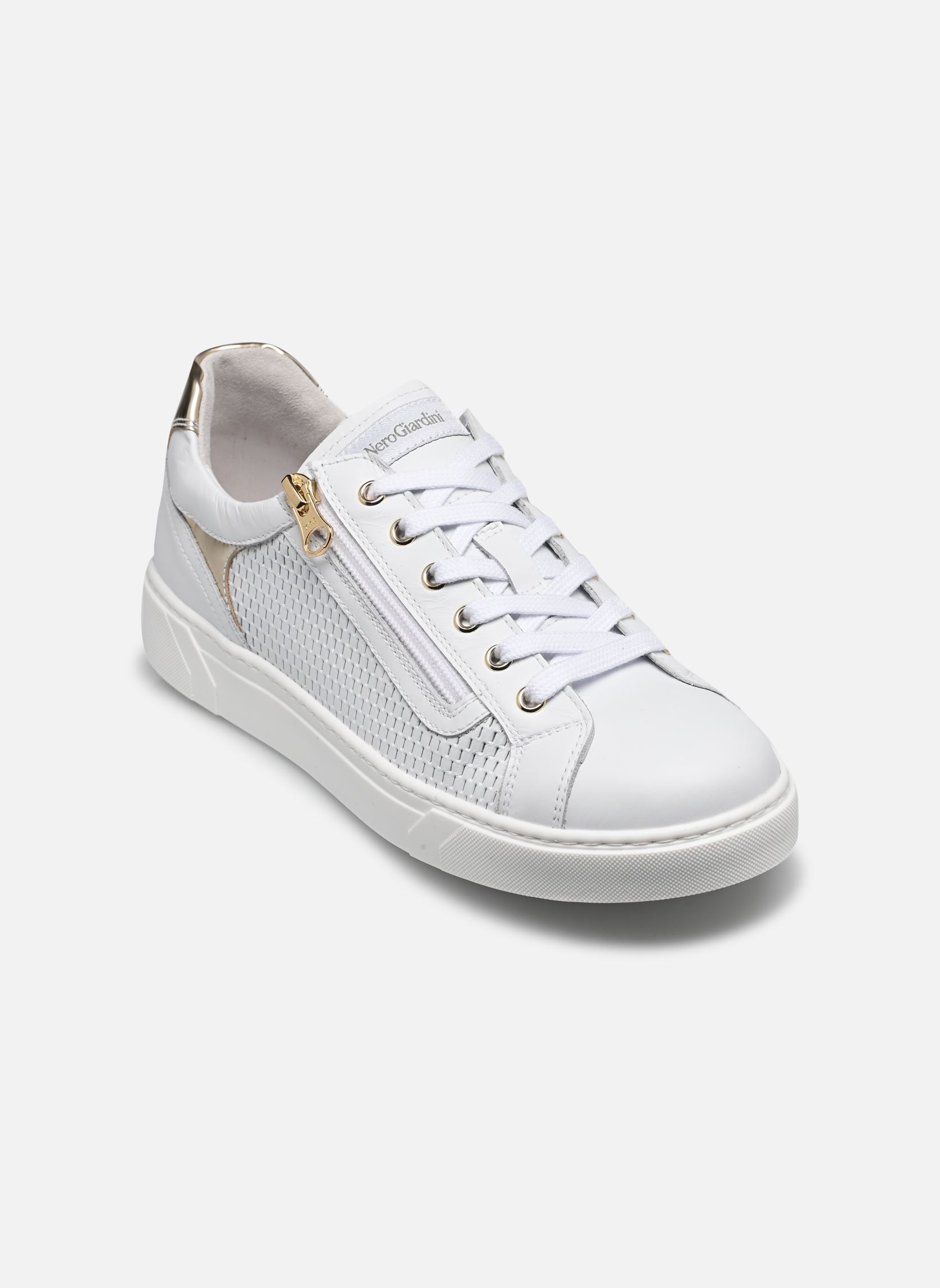 Baskets basses E615252D femme blanc NeroGiardini Baskets basses E615252D femme blanc 707