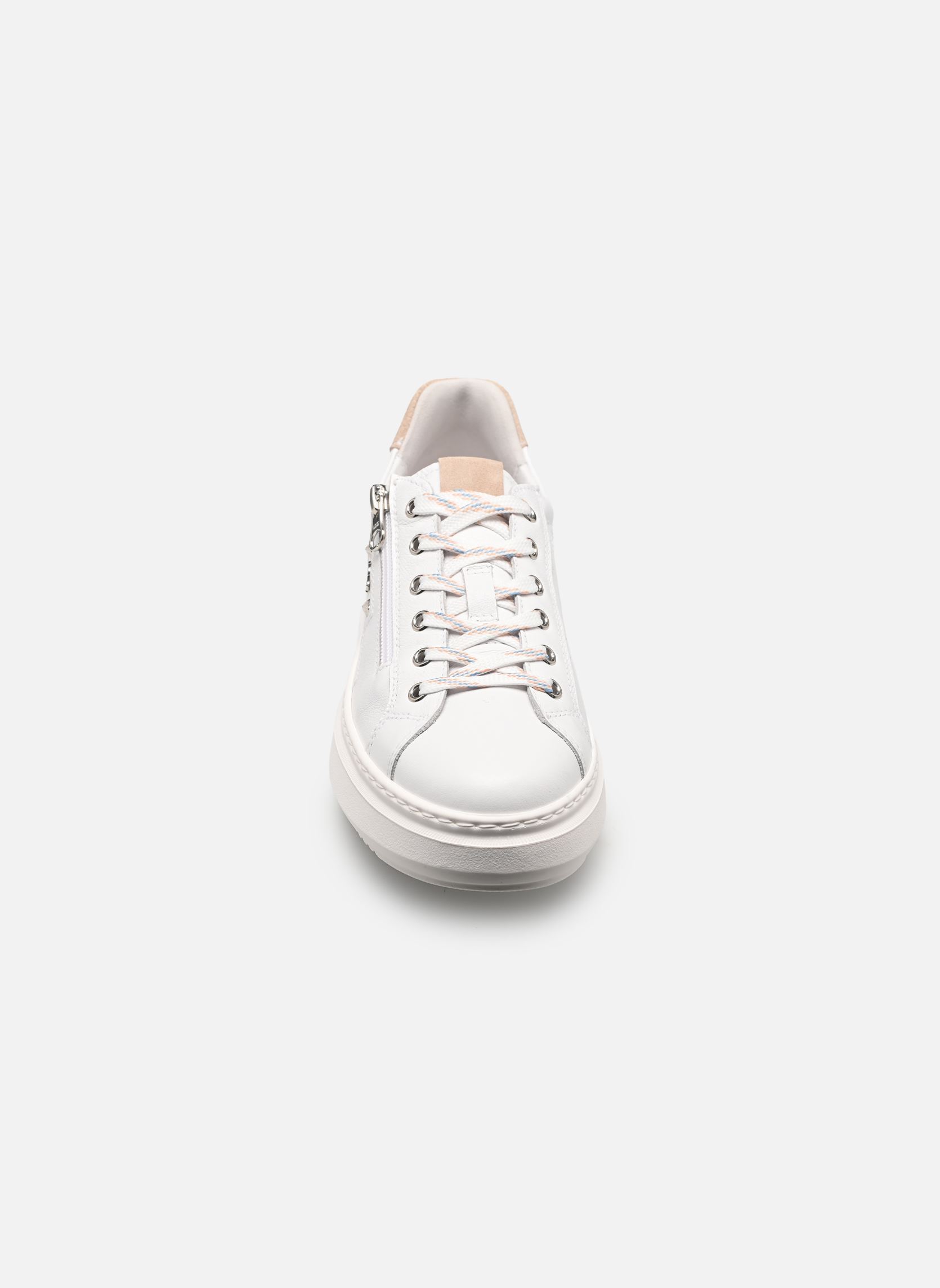 Niedrige Sneaker E615285D damen weiß NeroGiardini Niedrige Sneaker E615285D damen weiß 707