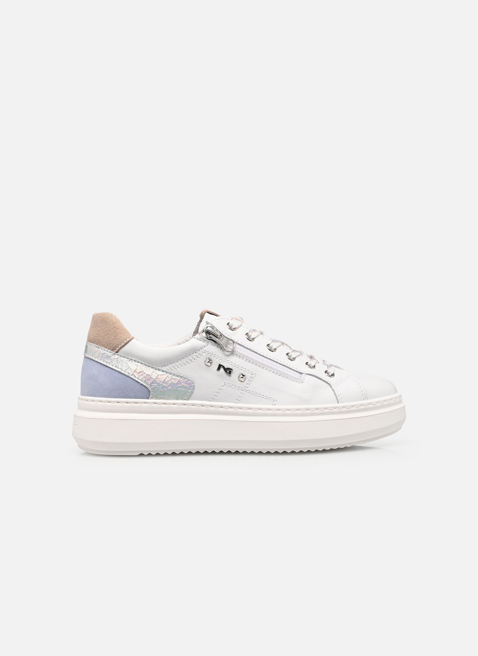 Niedrige Sneaker E615285D damen weiß NeroGiardini Niedrige Sneaker E615285D damen weiß 707
