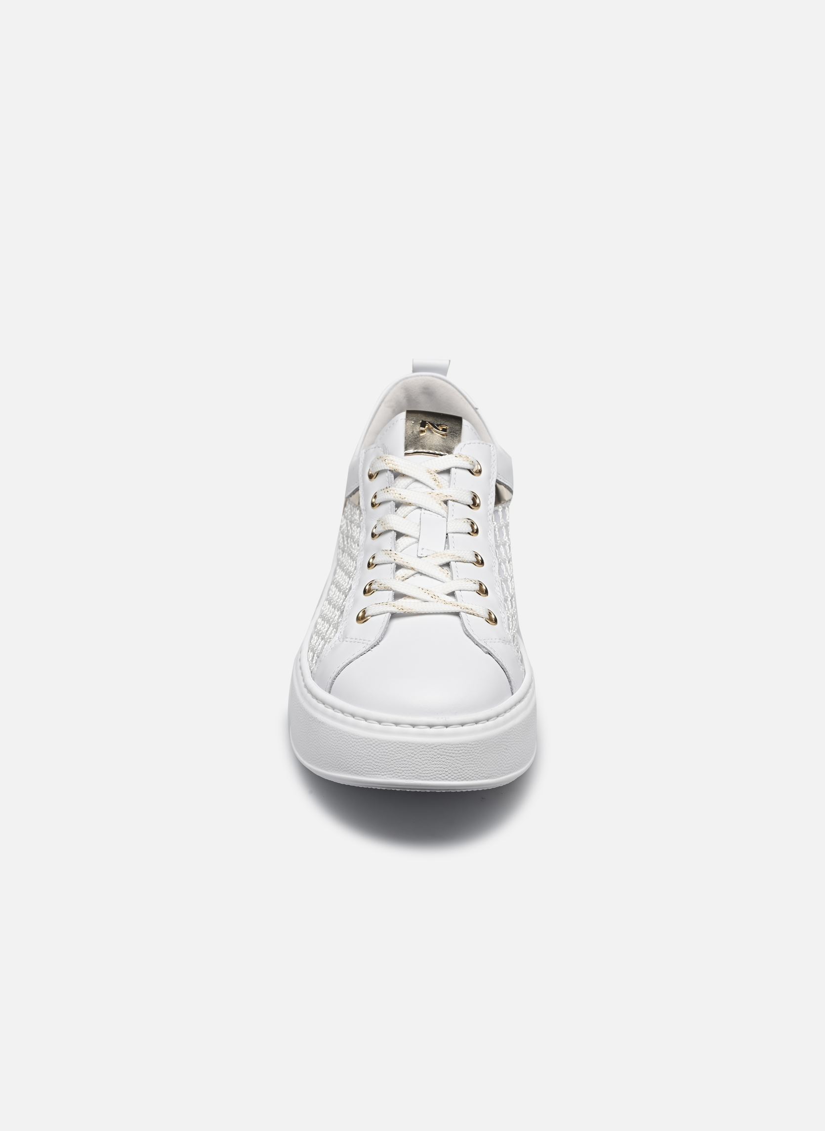 Niedrige Sneaker E615292D damen weiß NeroGiardini Niedrige Sneaker E615292D damen weiß 707