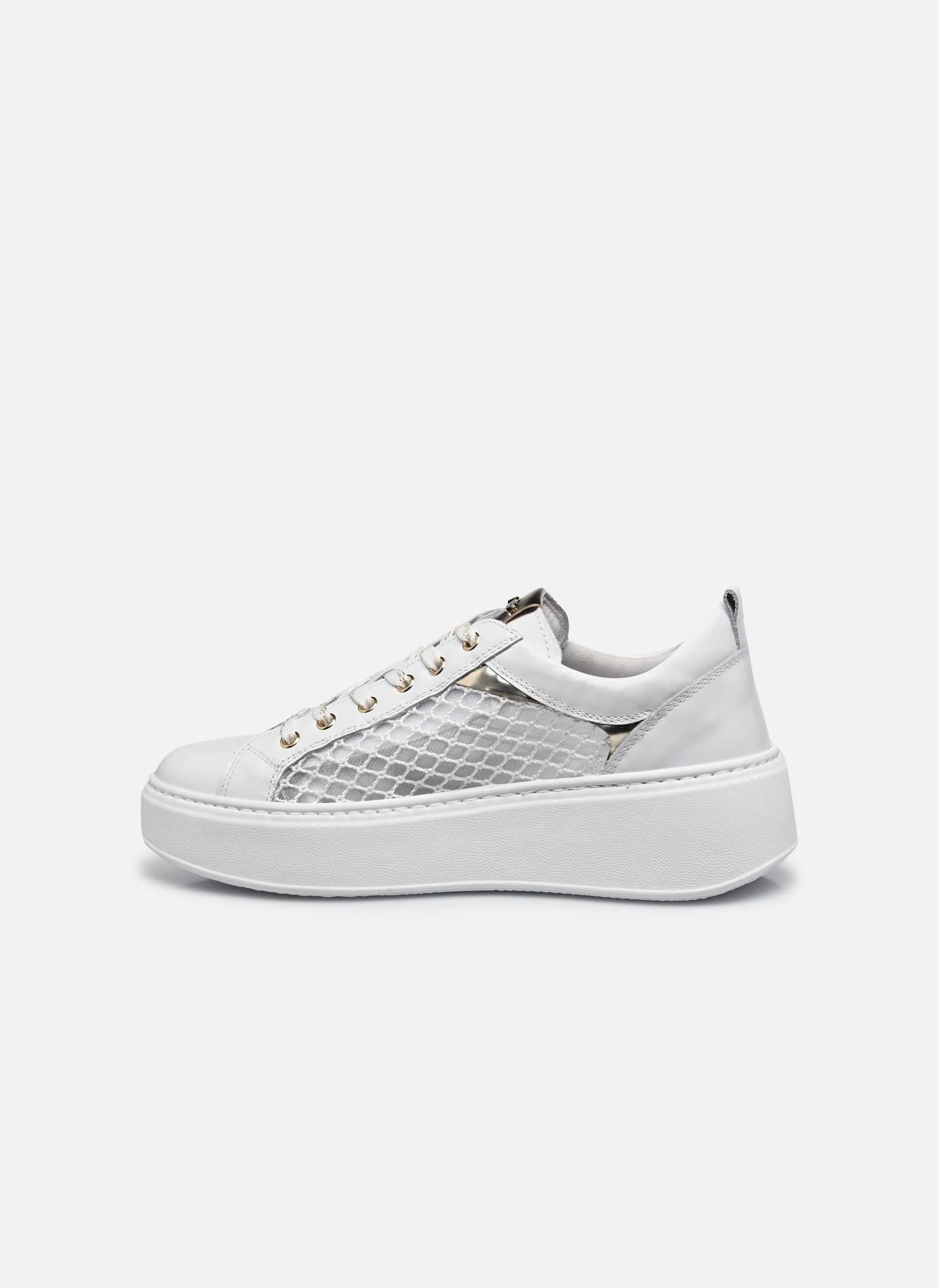 Niedrige Sneaker E615292D damen weiß NeroGiardini Niedrige Sneaker E615292D damen weiß 707