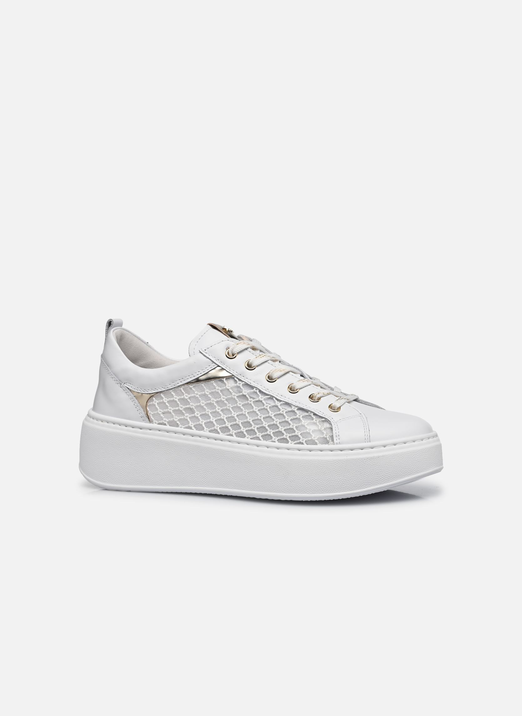 Niedrige Sneaker E615292D damen weiß NeroGiardini Niedrige Sneaker E615292D damen weiß 707
