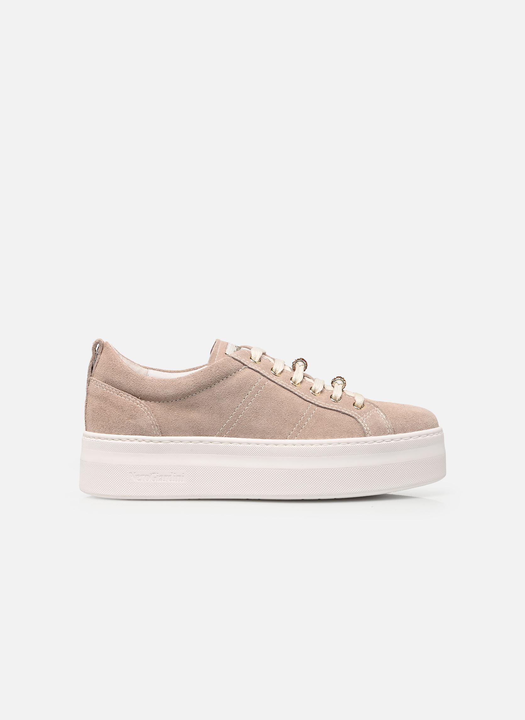 Niedrige Sneaker E615310D damen beige NeroGiardini Niedrige Sneaker E615310D damen beige 677