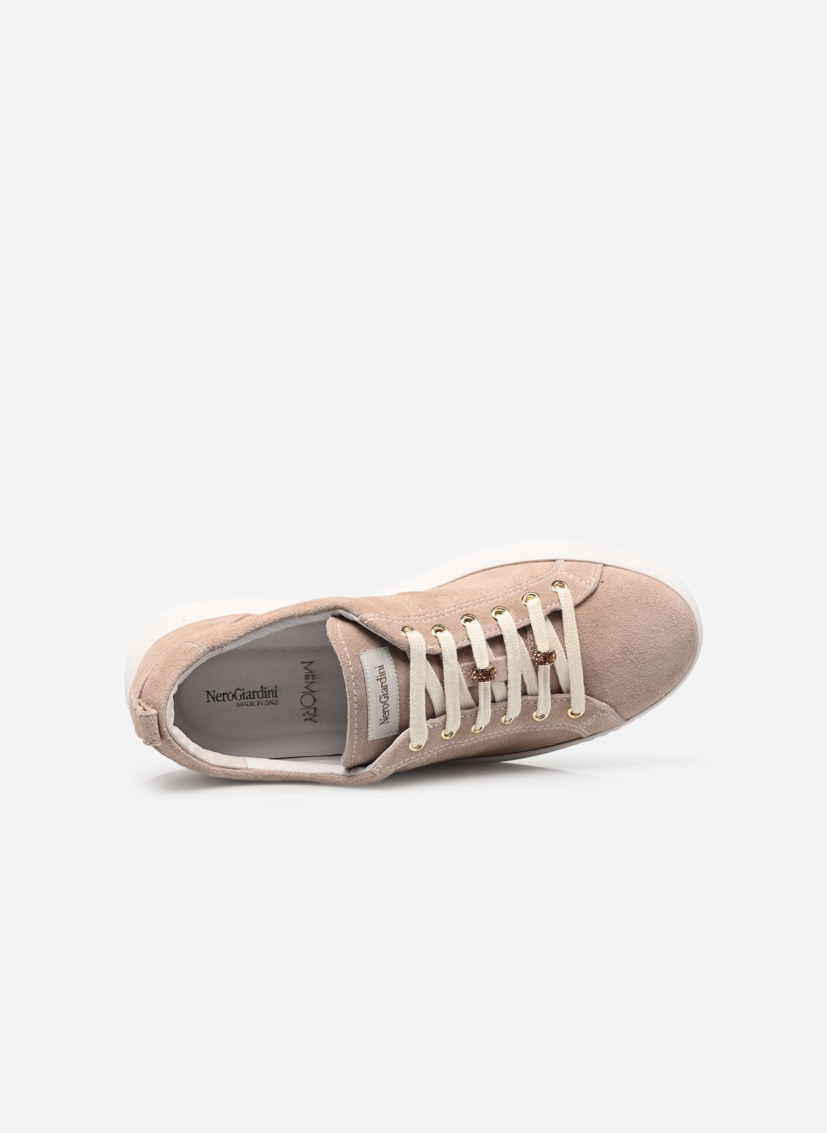 Niedrige Sneaker E615310D damen beige NeroGiardini Niedrige Sneaker E615310D damen beige 677