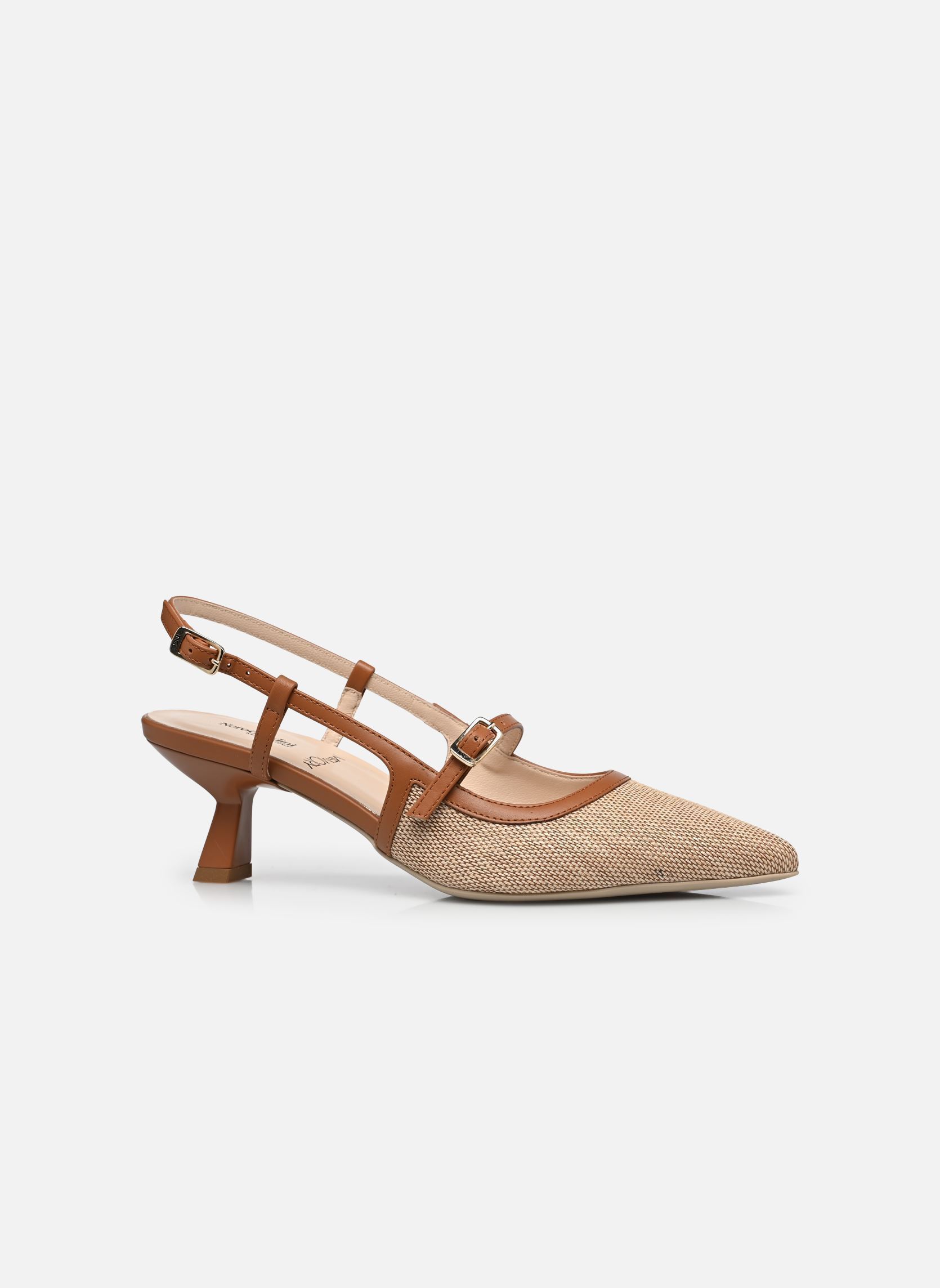 Pumps mit Riemchen E615471D damen beige NeroGiardini Pumps mit Riemchen E615471D damen beige 420