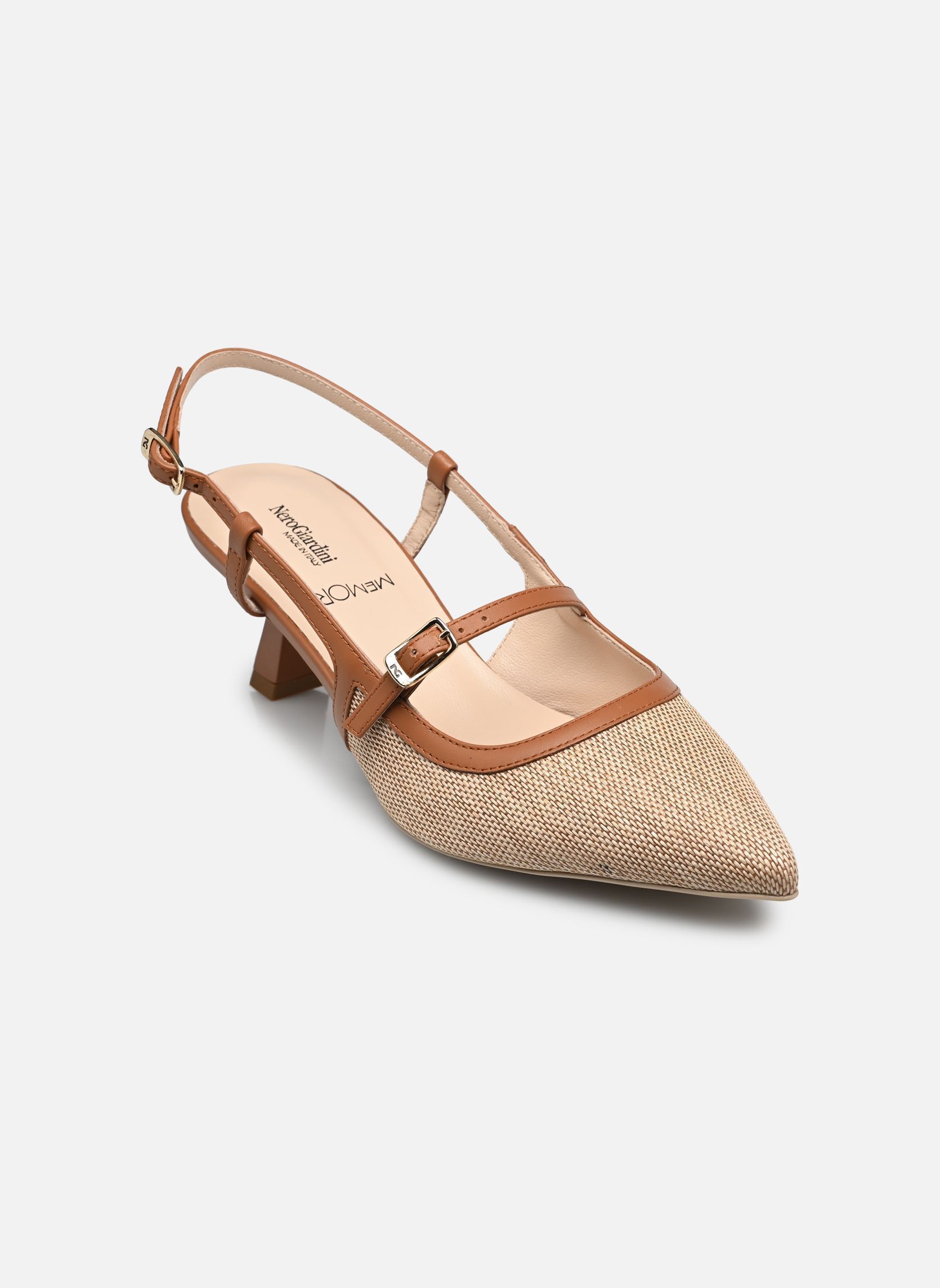 Pumps mit Riemchen E615471D damen beige NeroGiardini Pumps mit Riemchen E615471D damen beige 420