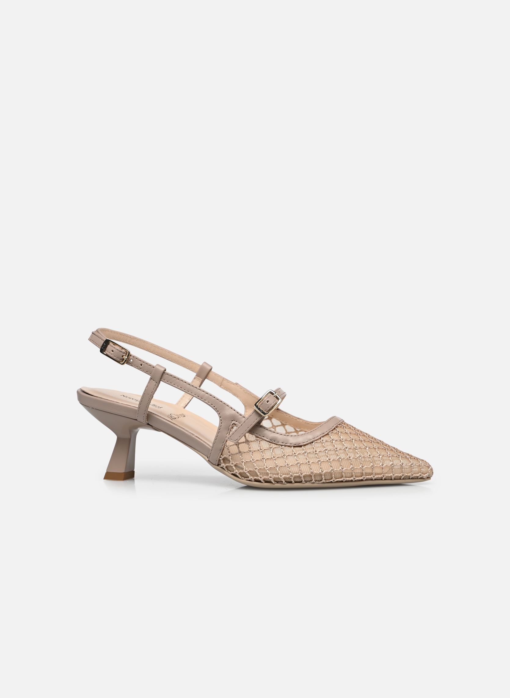Pumps mit Riemchen E615473D damen beige NeroGiardini Pumps mit Riemchen E615473D damen beige 671