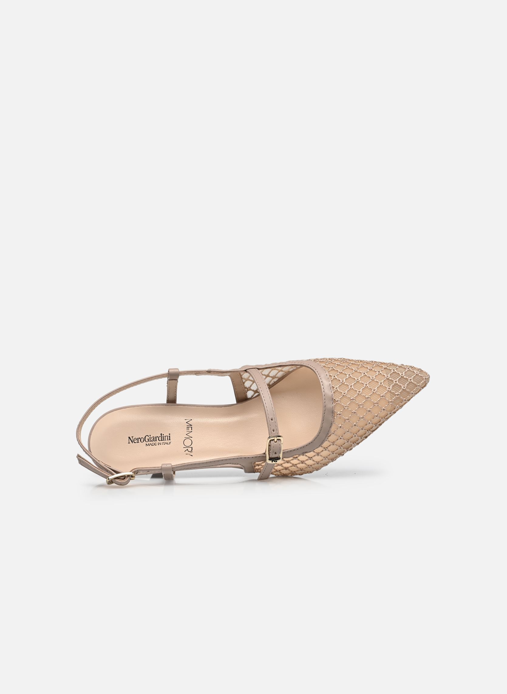 Pumps mit Riemchen E615473D damen beige NeroGiardini Pumps mit Riemchen E615473D damen beige 671