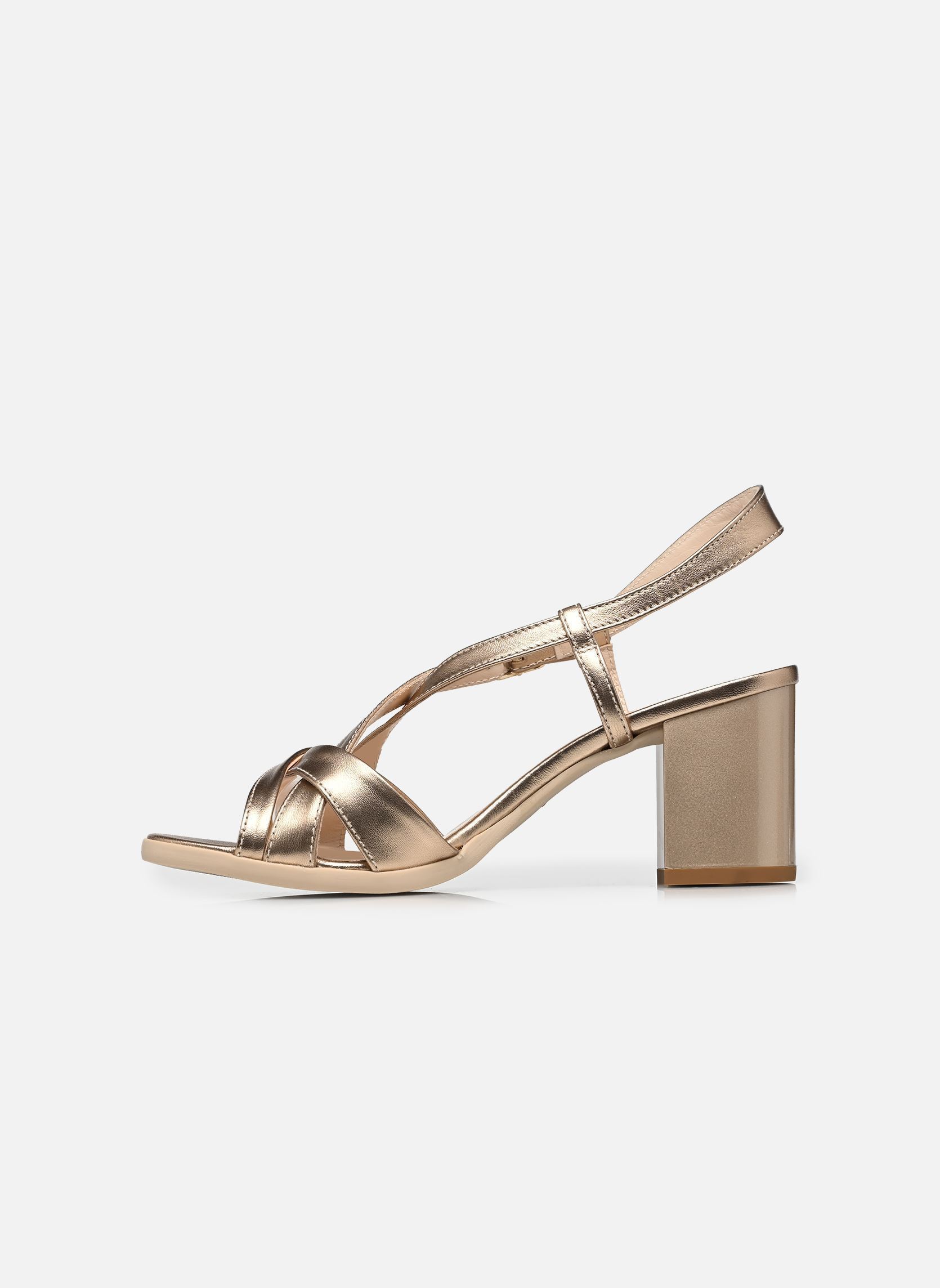 Sandalen E615753D dames goud en brons NeroGiardini Sandalen E615753D dames goud en brons 434