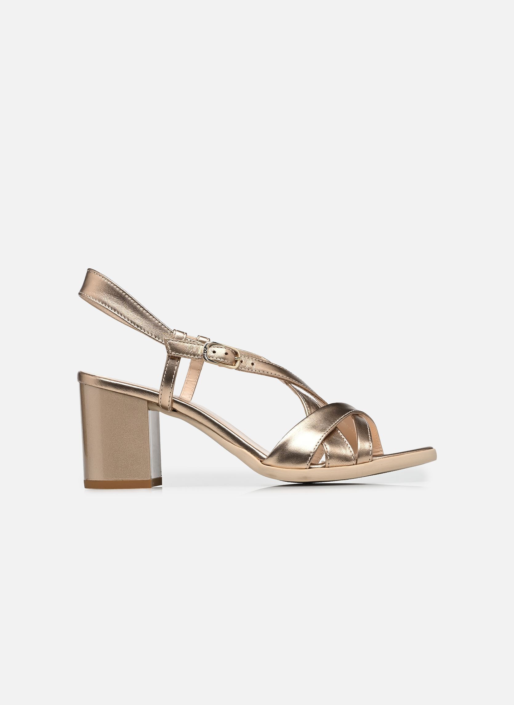 Sandalen E615753D dames goud en brons NeroGiardini Sandalen E615753D dames goud en brons 434