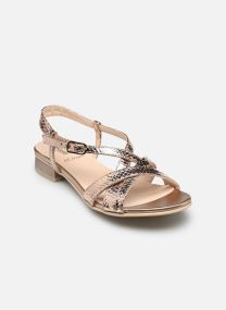 Flache Sandalen E615761D damen gold und bronze NeroGiardini Flache Sandalen E615761D damen gold und bronze 660