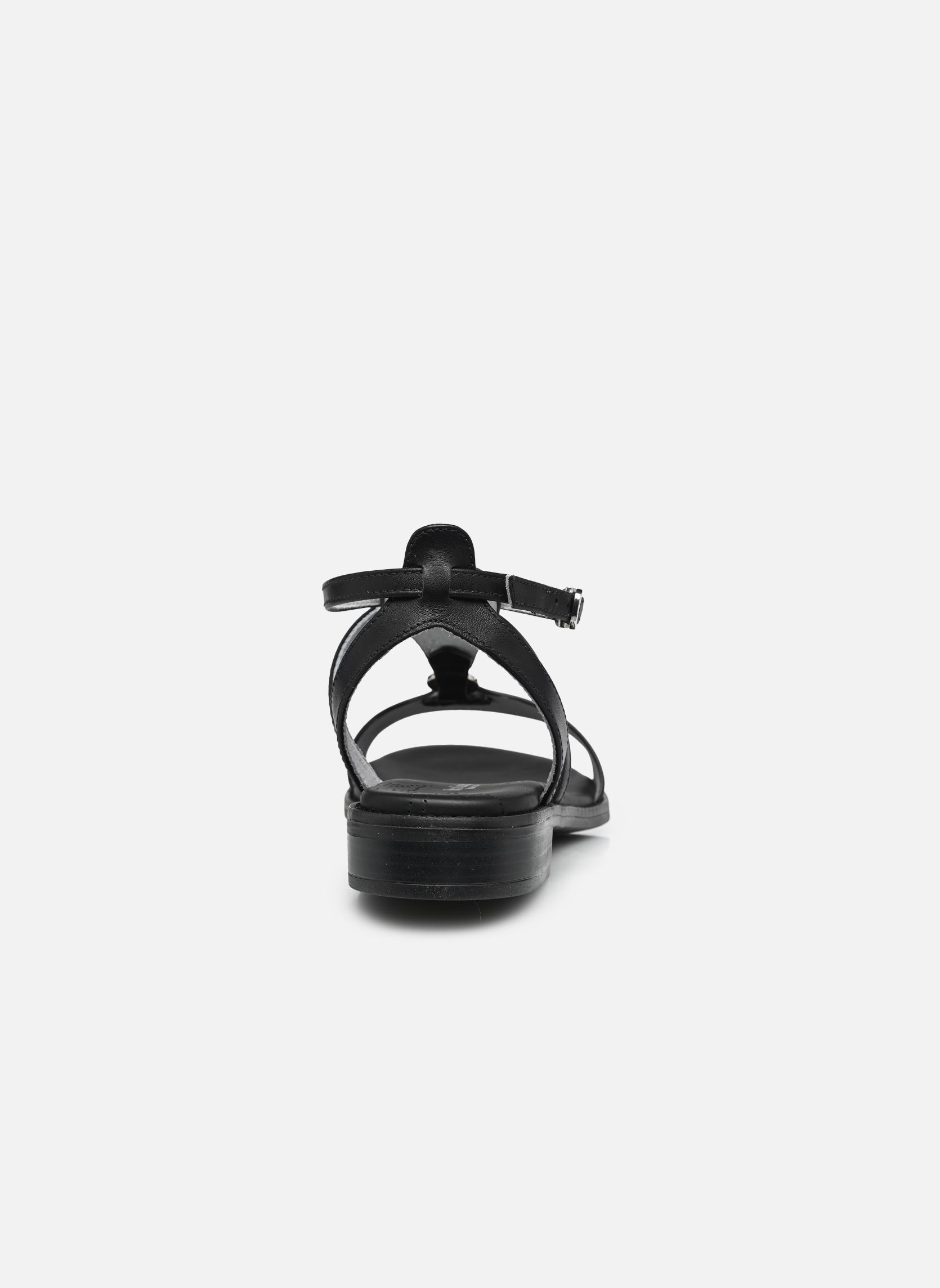Flache Sandalen E615895D damen schwarz NeroGiardini Flache Sandalen E615895D damen schwarz 100