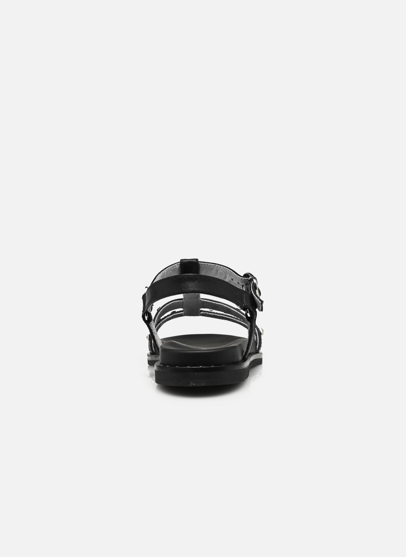 Flache Sandalen E615921D damen schwarz NeroGiardini Flache Sandalen E615921D damen schwarz 100