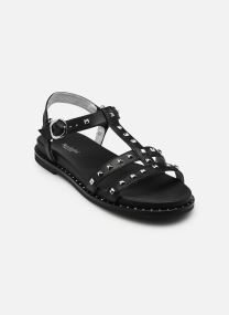 Flache Sandalen E615921D damen schwarz NeroGiardini Flache Sandalen E615921D damen schwarz 100