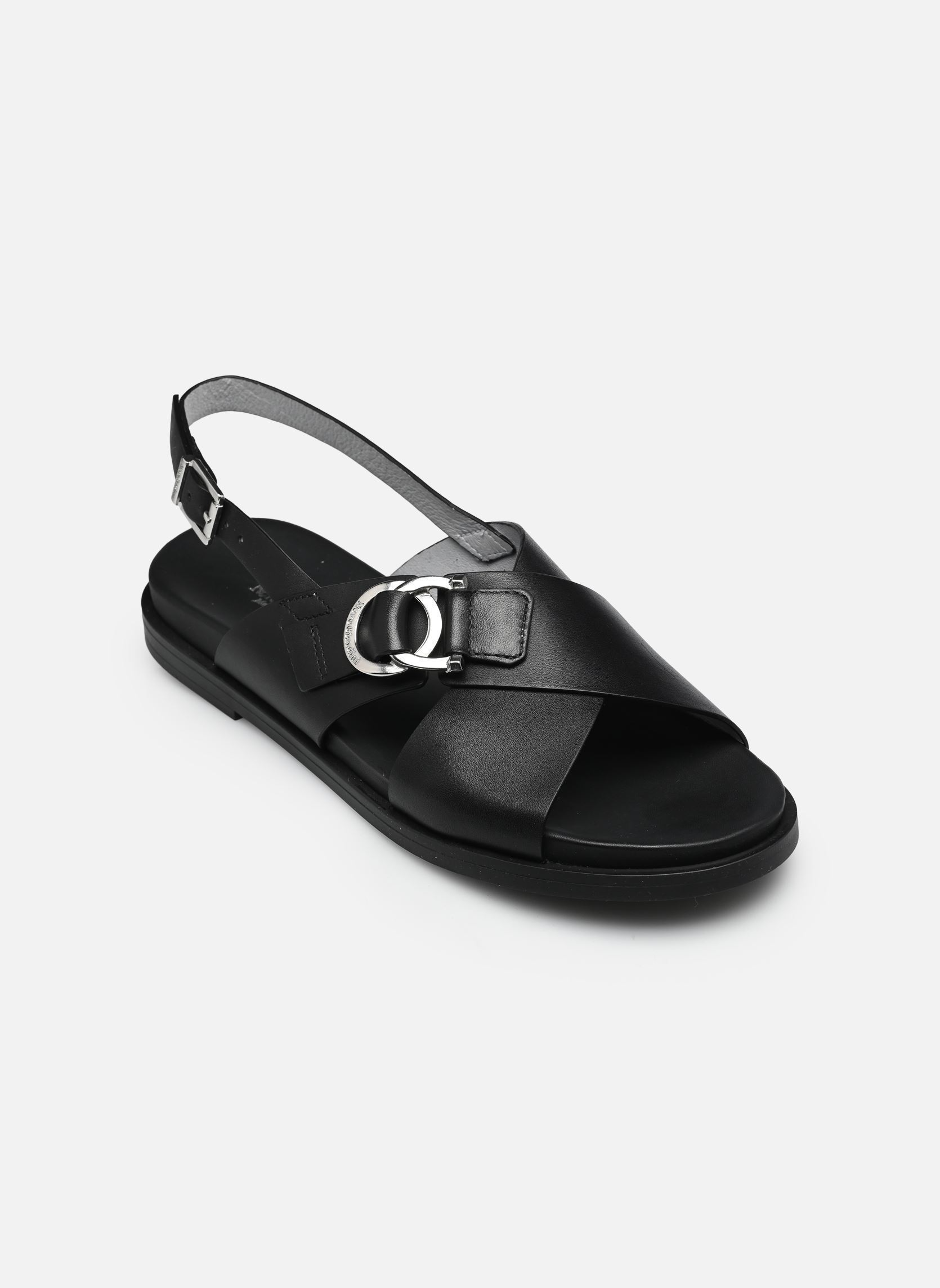 Flache Sandalen E615933D damen schwarz NeroGiardini Flache Sandalen E615933D damen schwarz 100
