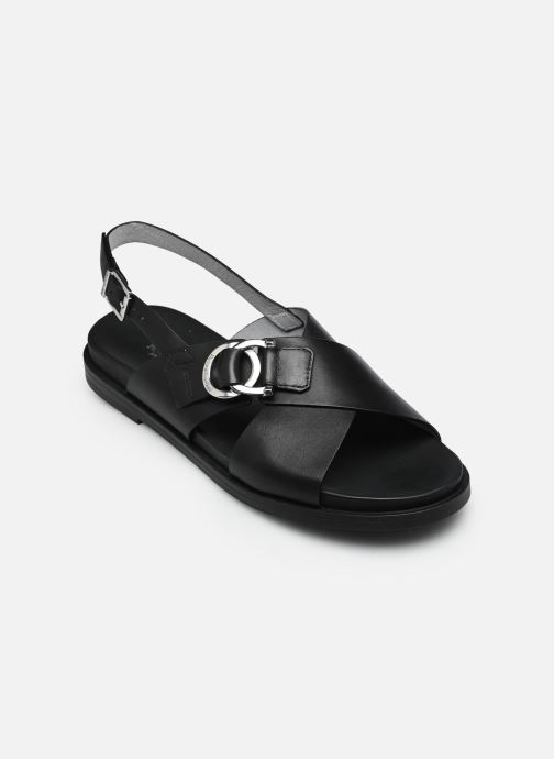 NeroGiardini Flache Sandalen E615933D damen schwarz