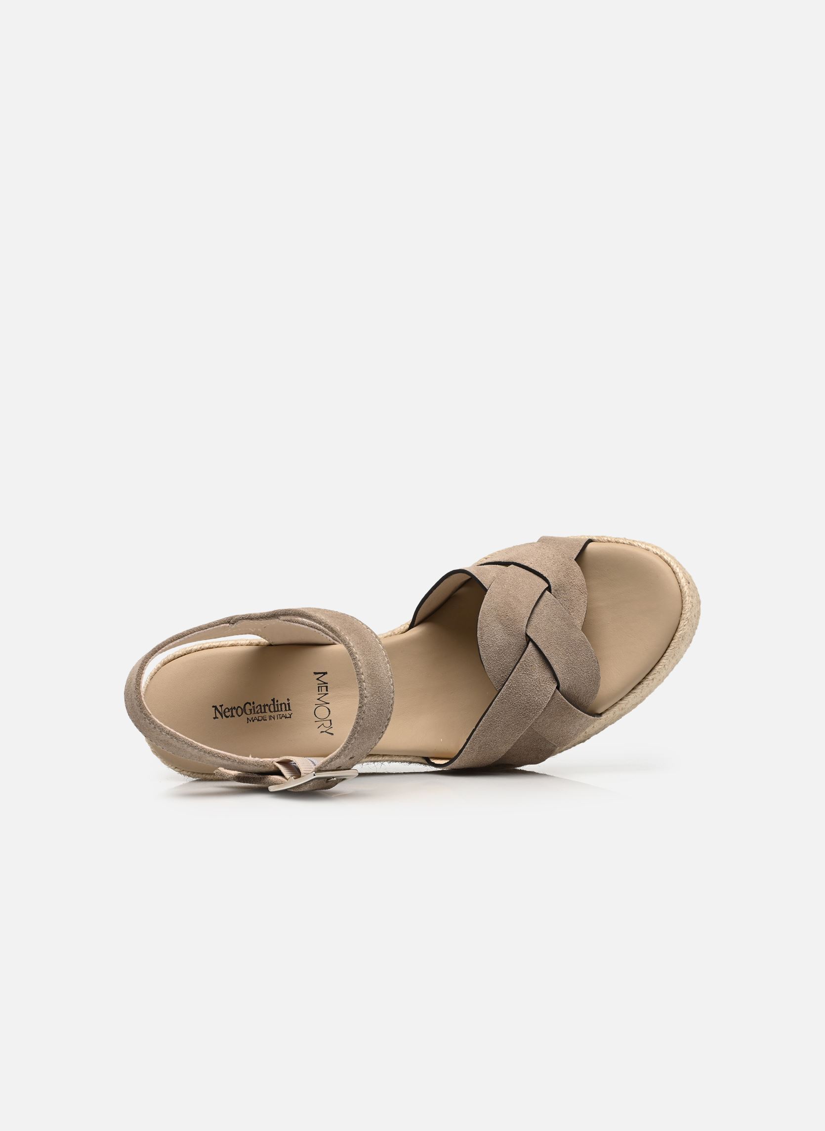 Keil- und Plateausandalen E616030D damen beige NeroGiardini Keil- und Plateausandalen E616030D damen beige 451