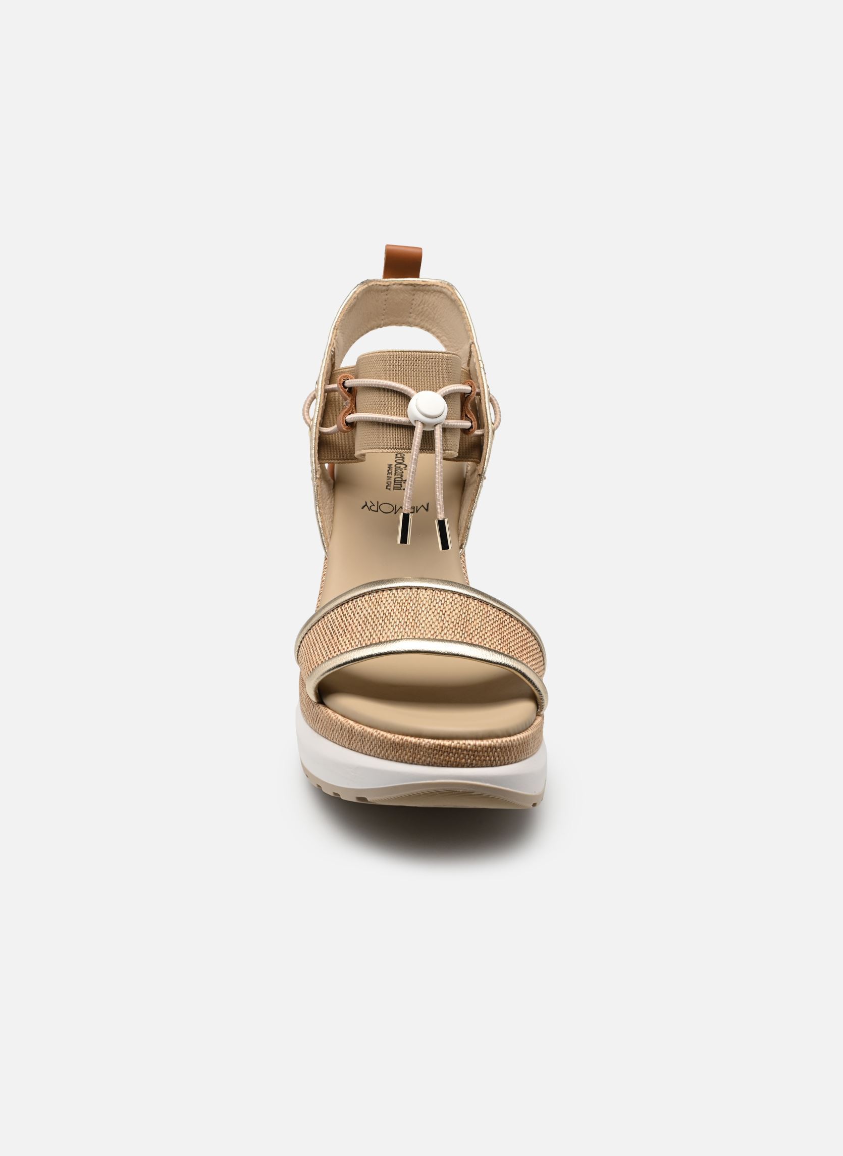 Keil- und Plateausandalen E616050D damen gold und bronze NeroGiardini Keil- und Plateausandalen E616050D damen gold und bronze 420