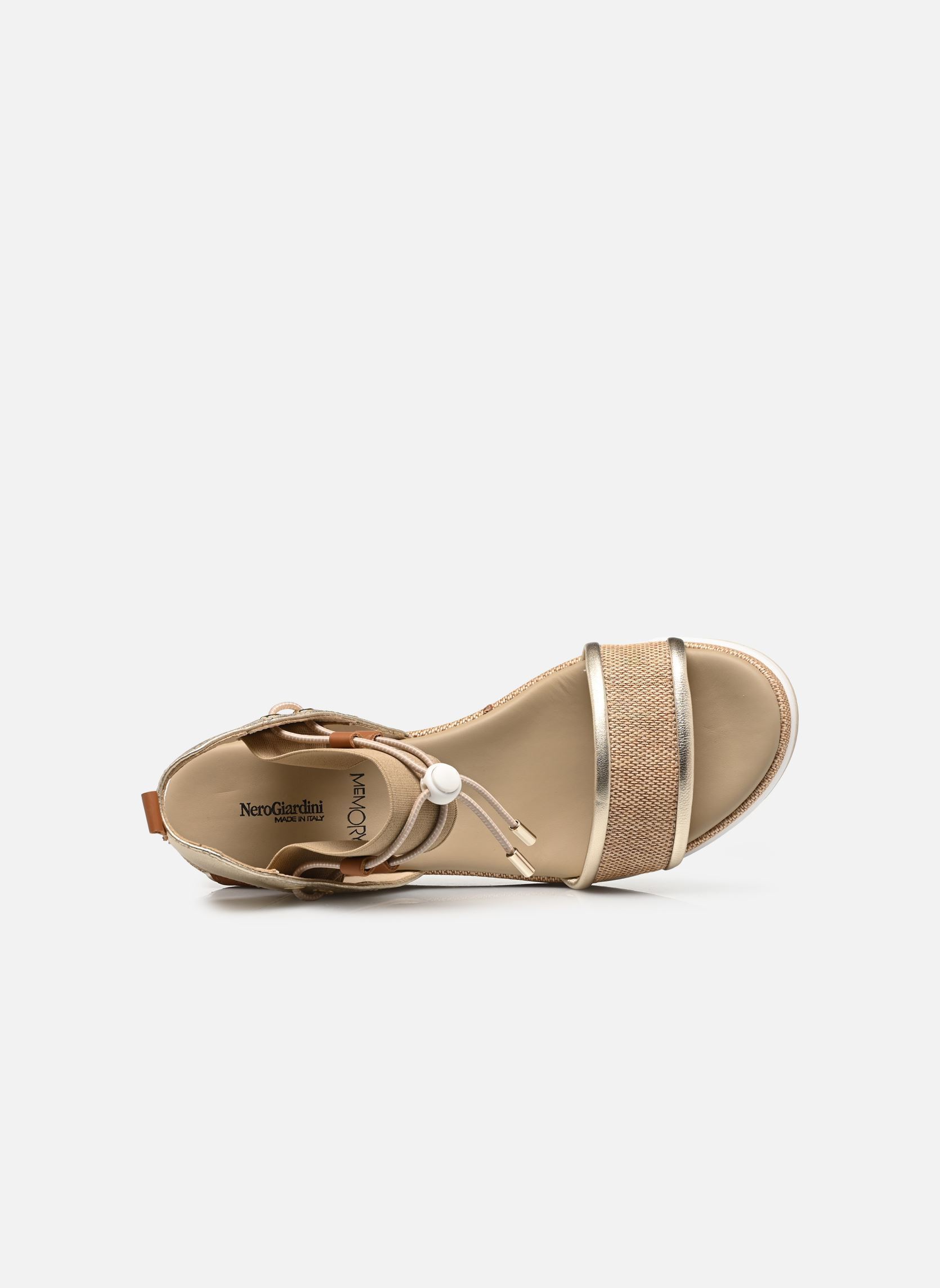 Keil- und Plateausandalen E616050D damen gold und bronze NeroGiardini Keil- und Plateausandalen E616050D damen gold und bronze 420