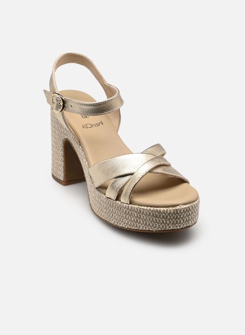 NeroGiardini Sandalen E616071D damen gold und bronze