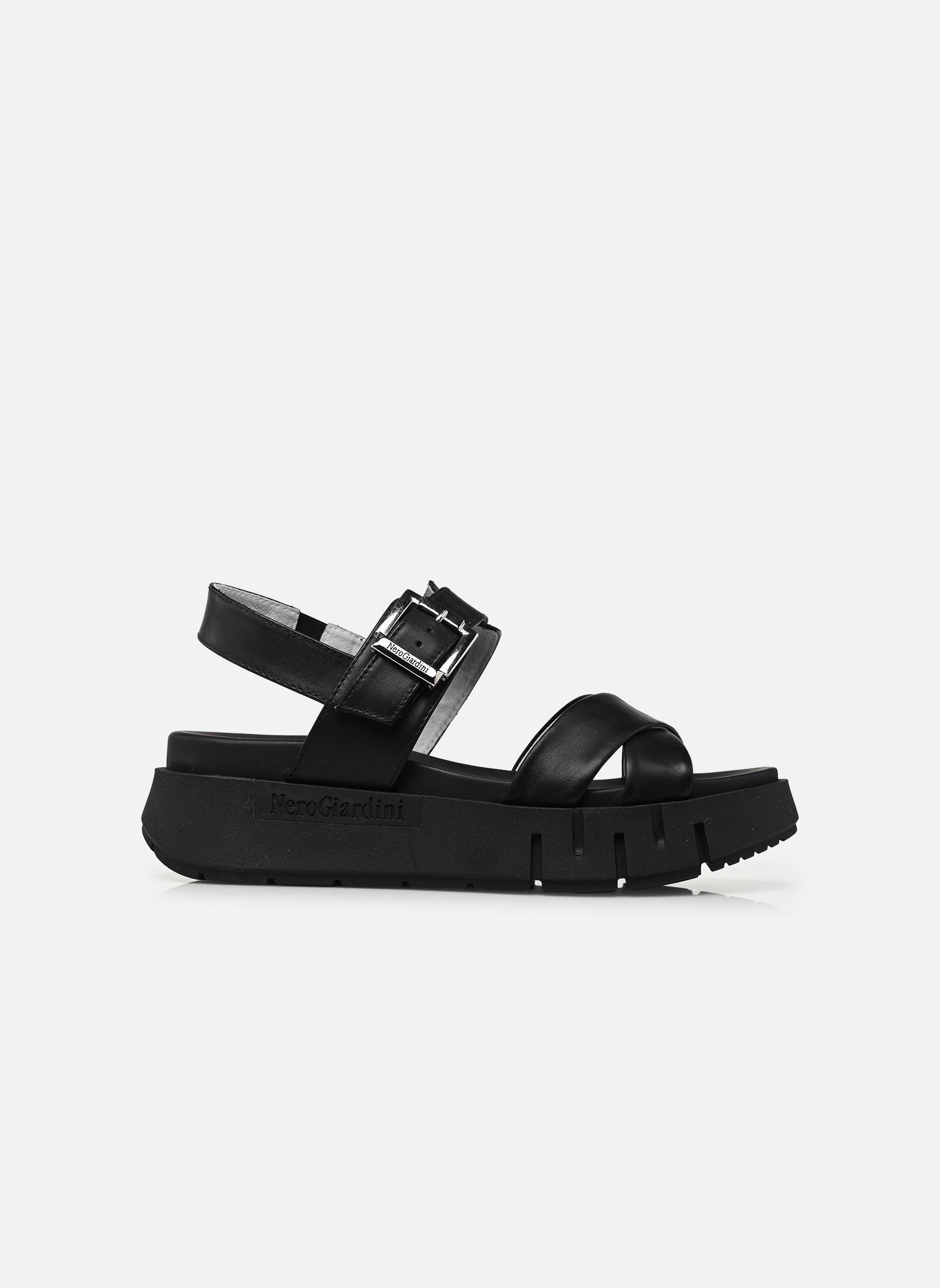 Keil- und Plateausandalen E617063D damen schwarz NeroGiardini Keil- und Plateausandalen E617063D damen schwarz 100