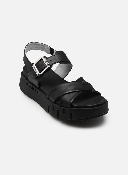 NeroGiardini Keil- und Plateausandalen E617063D damen schwarz