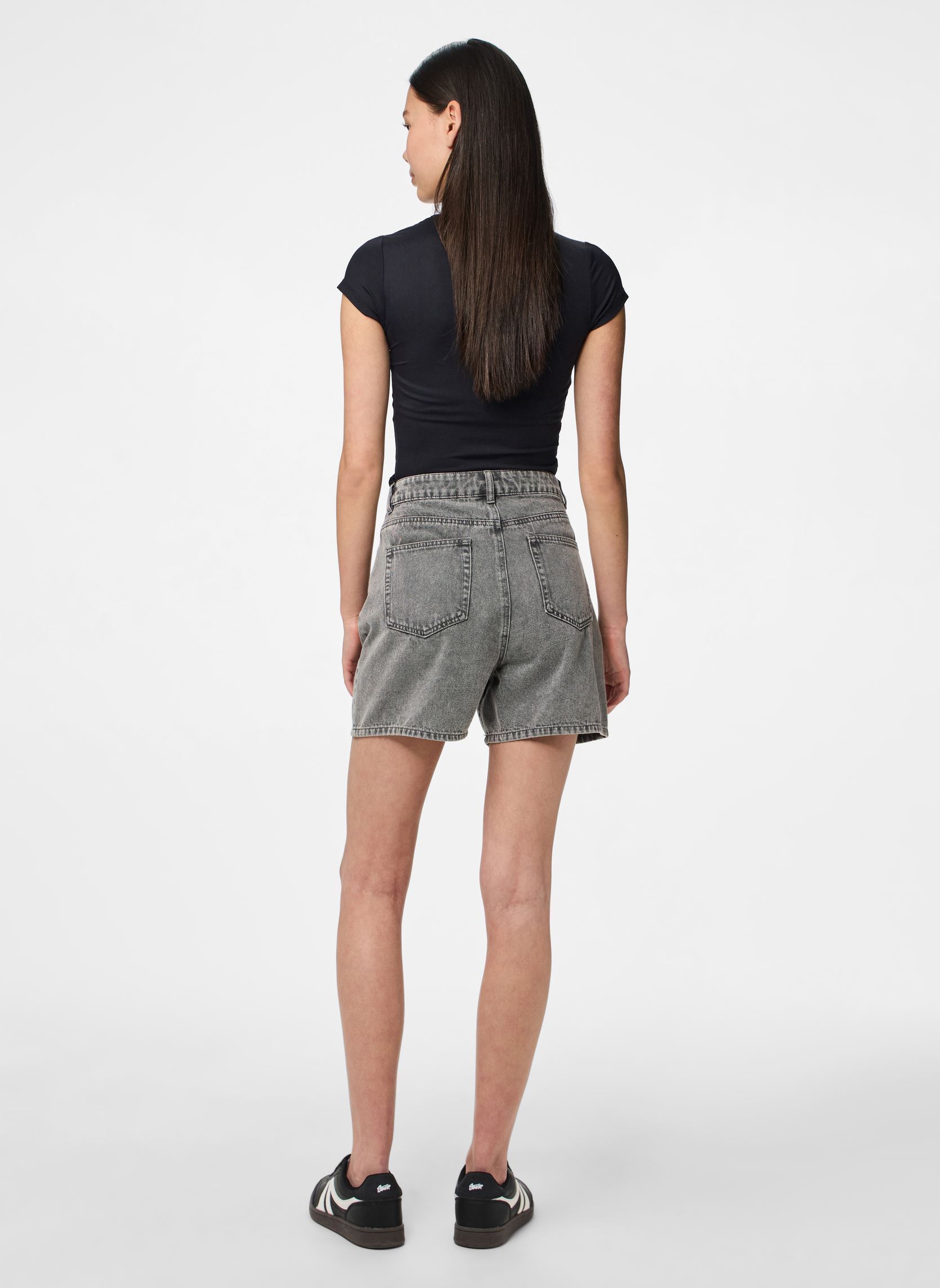 Shorts Pcabbi Mw Shorts Noos damen grau Pieces Shorts Pcabbi Mw Shorts Noos damen grau Light Grey Denim