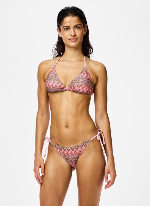 Pieces Bikini-Hose Pcada Bikini Knitted Brazil damen rosa