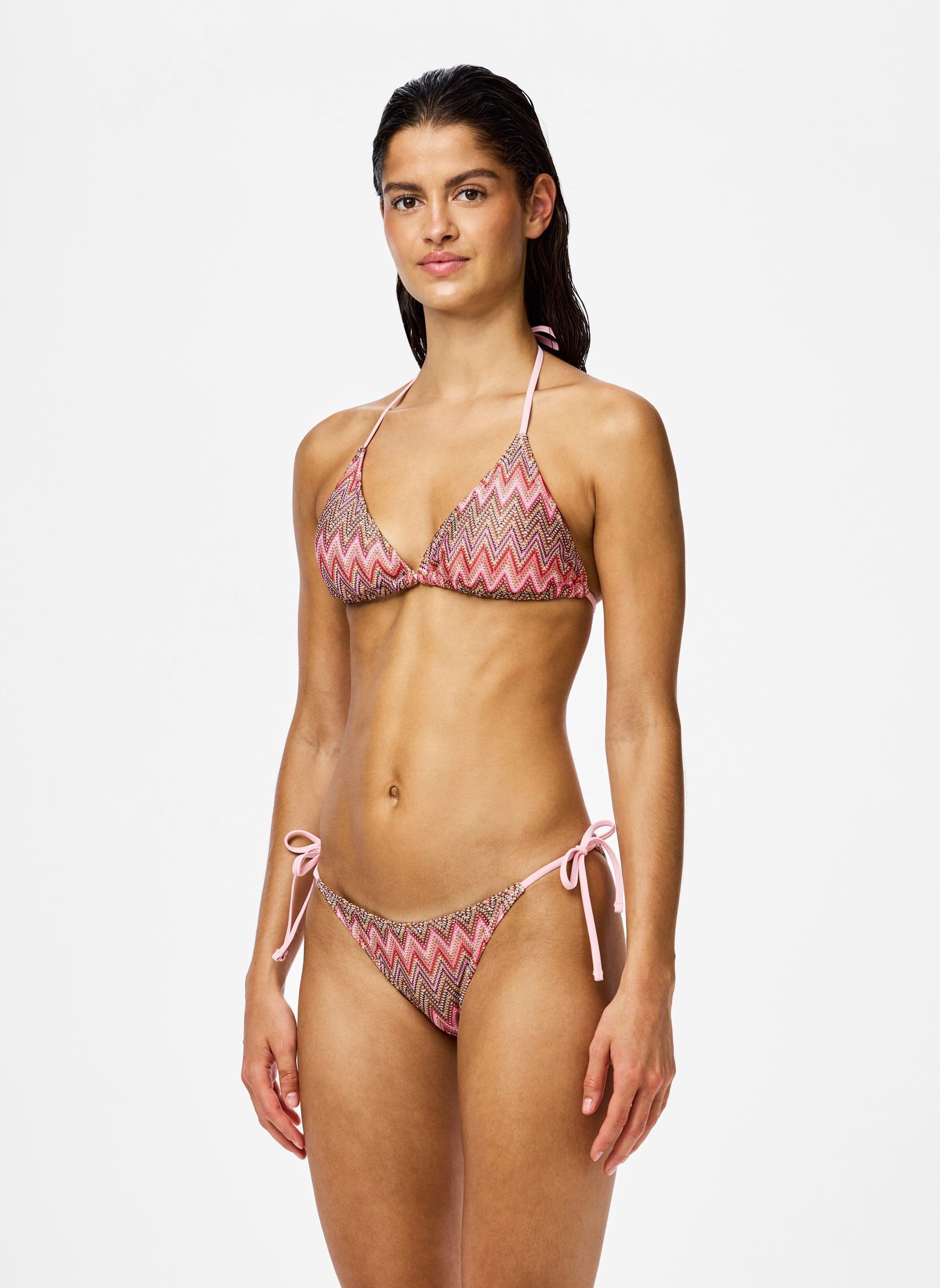 Triangel-Bikinioberteile Pcada Bikini Knitted Triangle Top damen rosa Pieces Triangel-Bikinioberteile Pcada Bikini Knitted Triangle Top damen rosa Rose Shadow