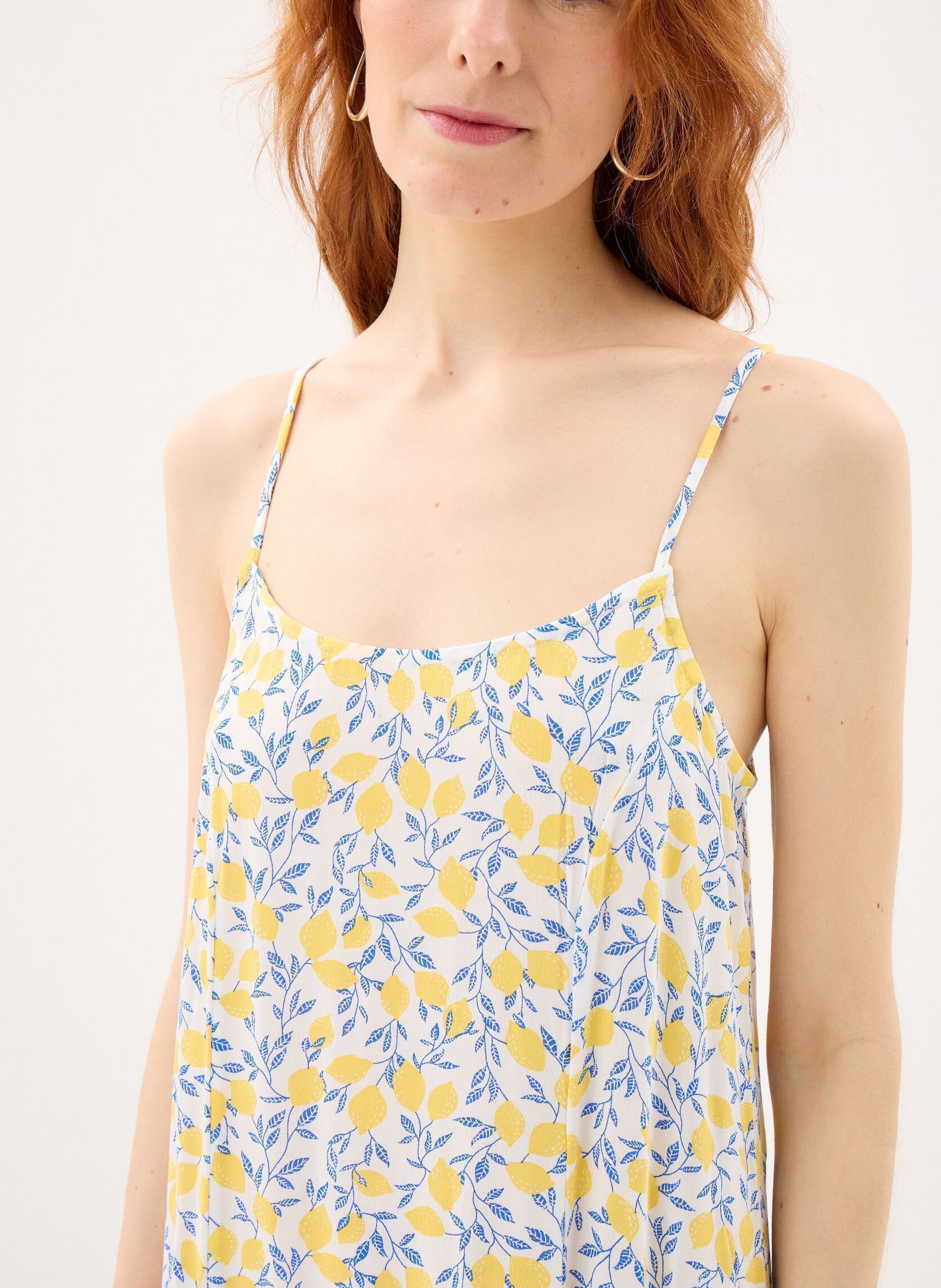 Lange Kleider Pcbarri Ankle Slip Dress Wvn Msa Bc damen weiß Pieces Lange Kleider Pcbarri Ankle Slip Dress Wvn Msa Bc damen weiß Cloud Dancer