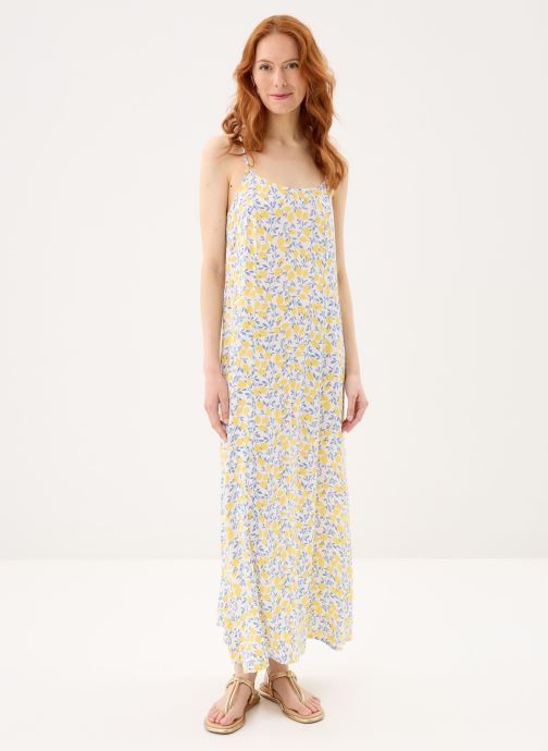 Pieces Lange jurken Pcbarri Ankle Slip Dress Wvn Msa Bc dames wit