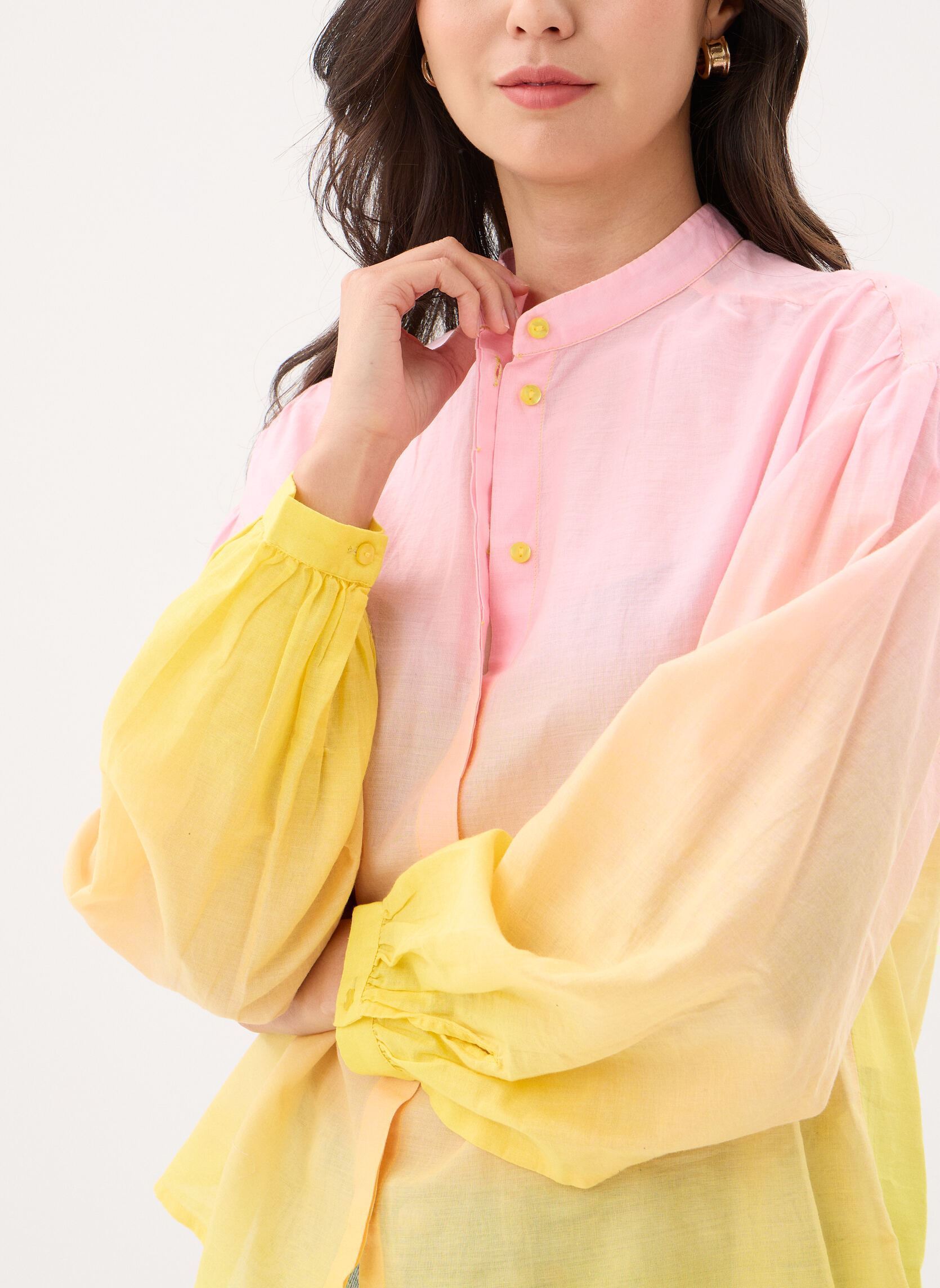 Hemden Pcbibiane Ls Wvn Shirt Fc Bc dames roze Pieces Hemden Pcbibiane Ls Wvn Shirt Fc Bc dames roze ROSEATE SPOONBILL