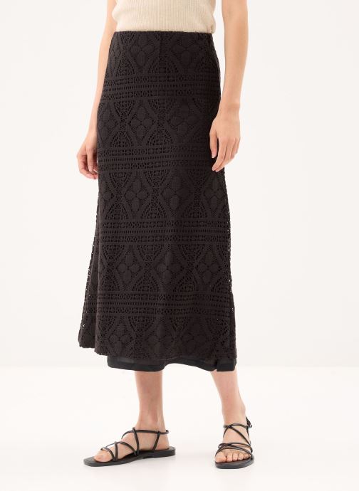 Pieces Lange rokken Pcbonnie Mw Ankle Skirt Jrs dames zwart